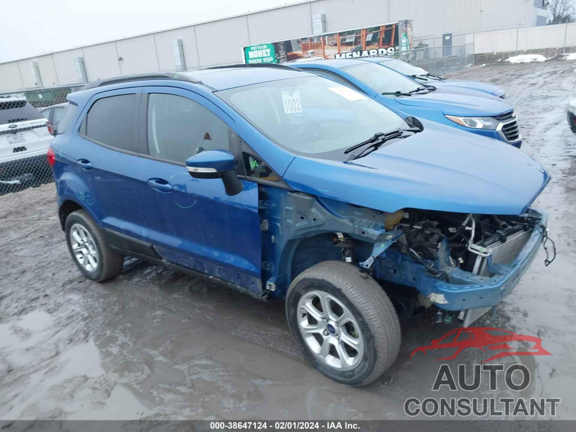 FORD ECOSPORT 2020 - MAJ6S3GL5LC394660