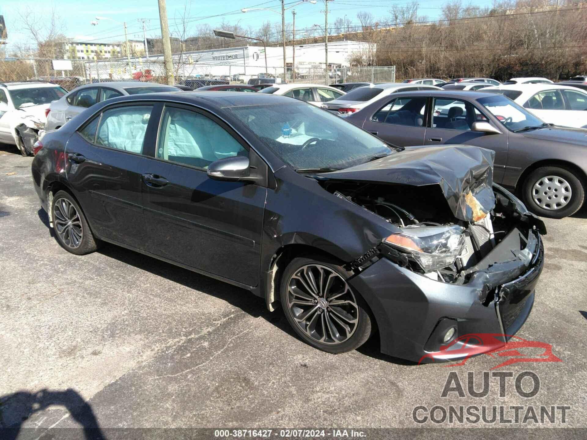 TOYOTA COROLLA 2016 - 2T1BURHE9GC660846