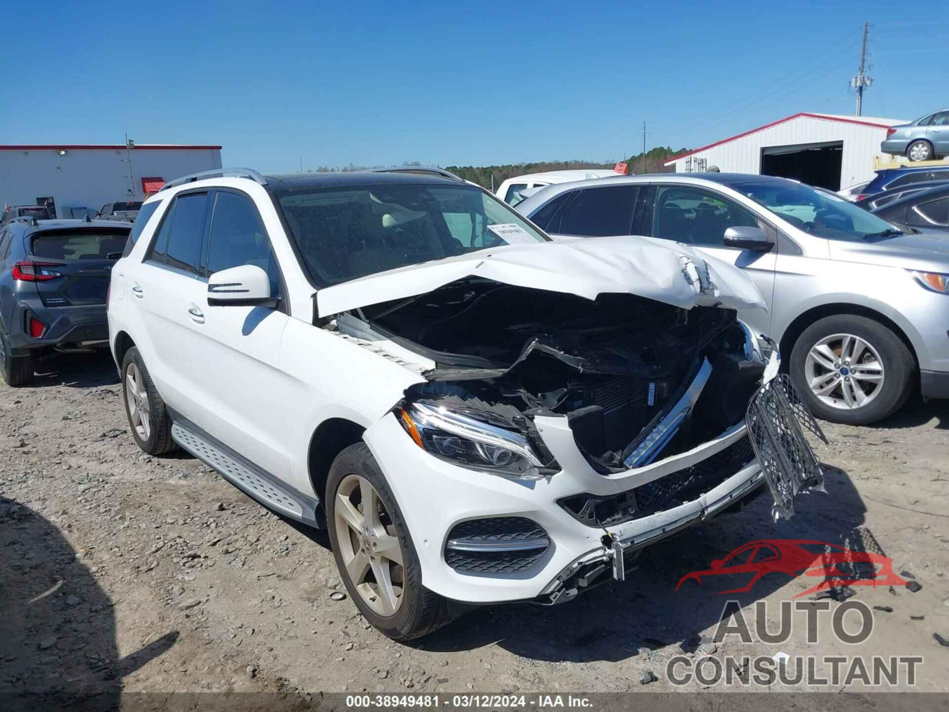 MERCEDES-BENZ GLE 2018 - 4JGDA5HB9JB036336