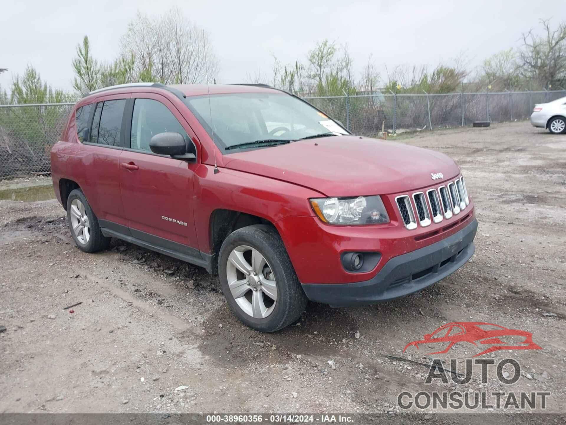 JEEP COMPASS 2017 - 1C4NJDBBXHD143230