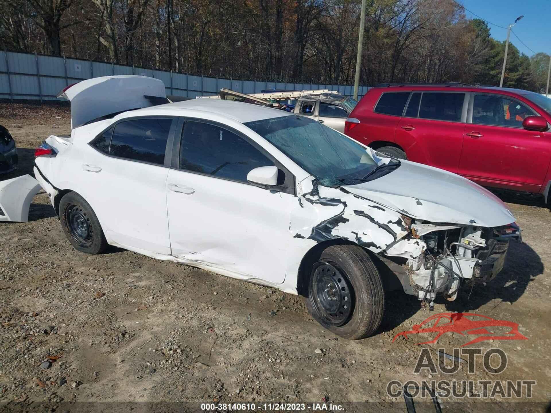 TOYOTA COROLLA 2016 - 2T1BURHE0GC594798