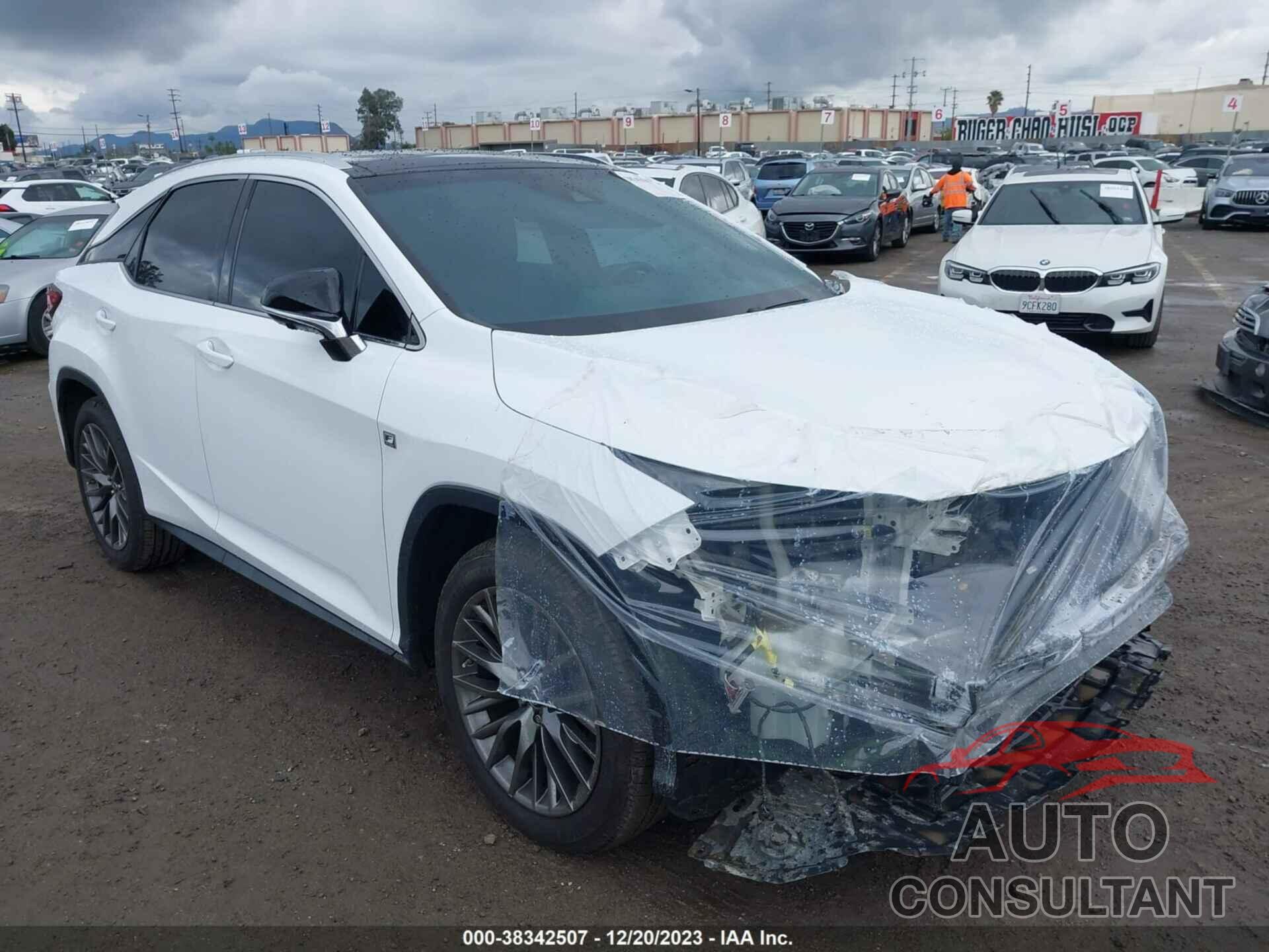 LEXUS RX 350 2017 - 2T2BZMCA8HC086343