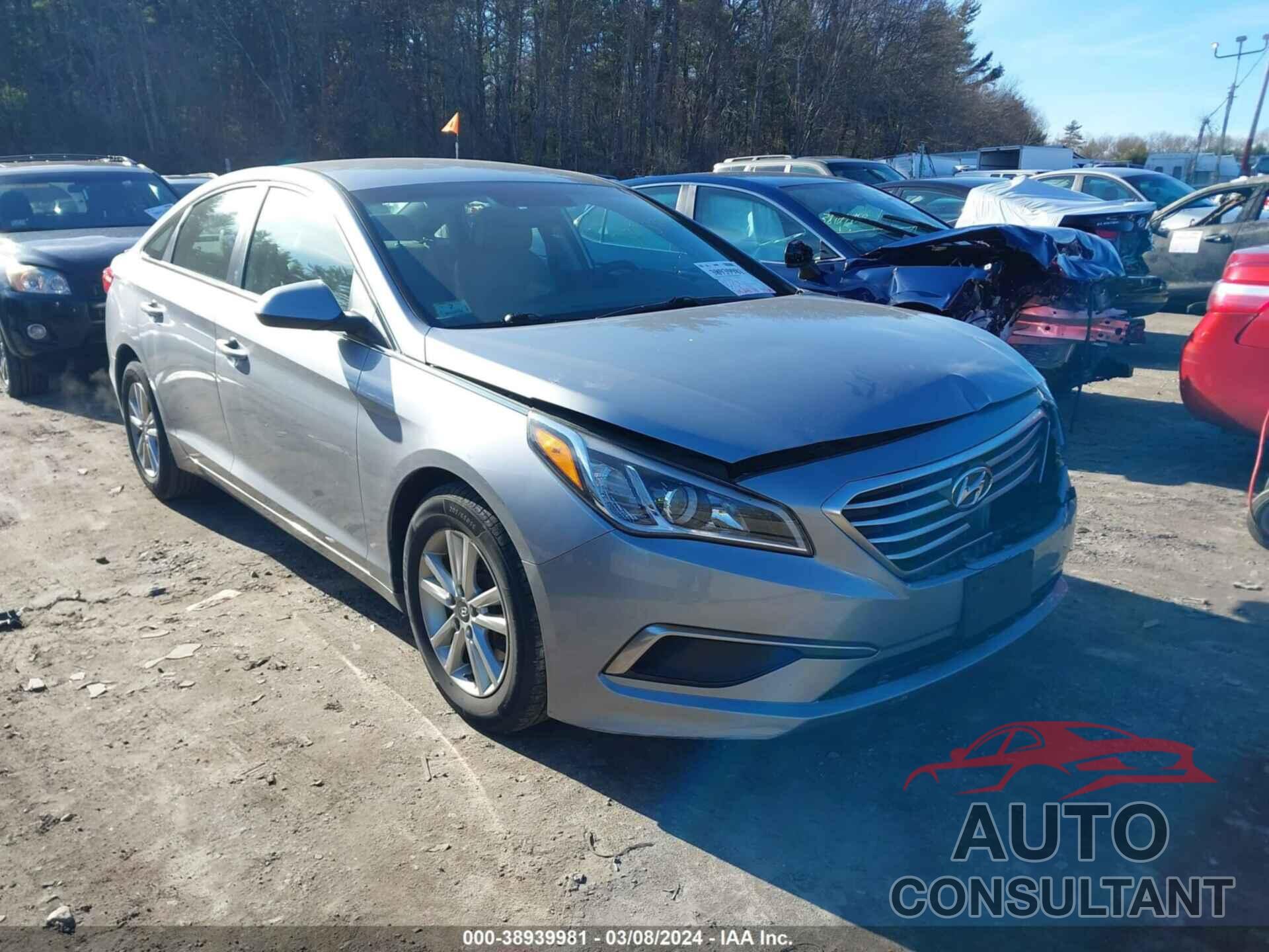 HYUNDAI SONATA 2017 - 5NPE24AF1HH584174