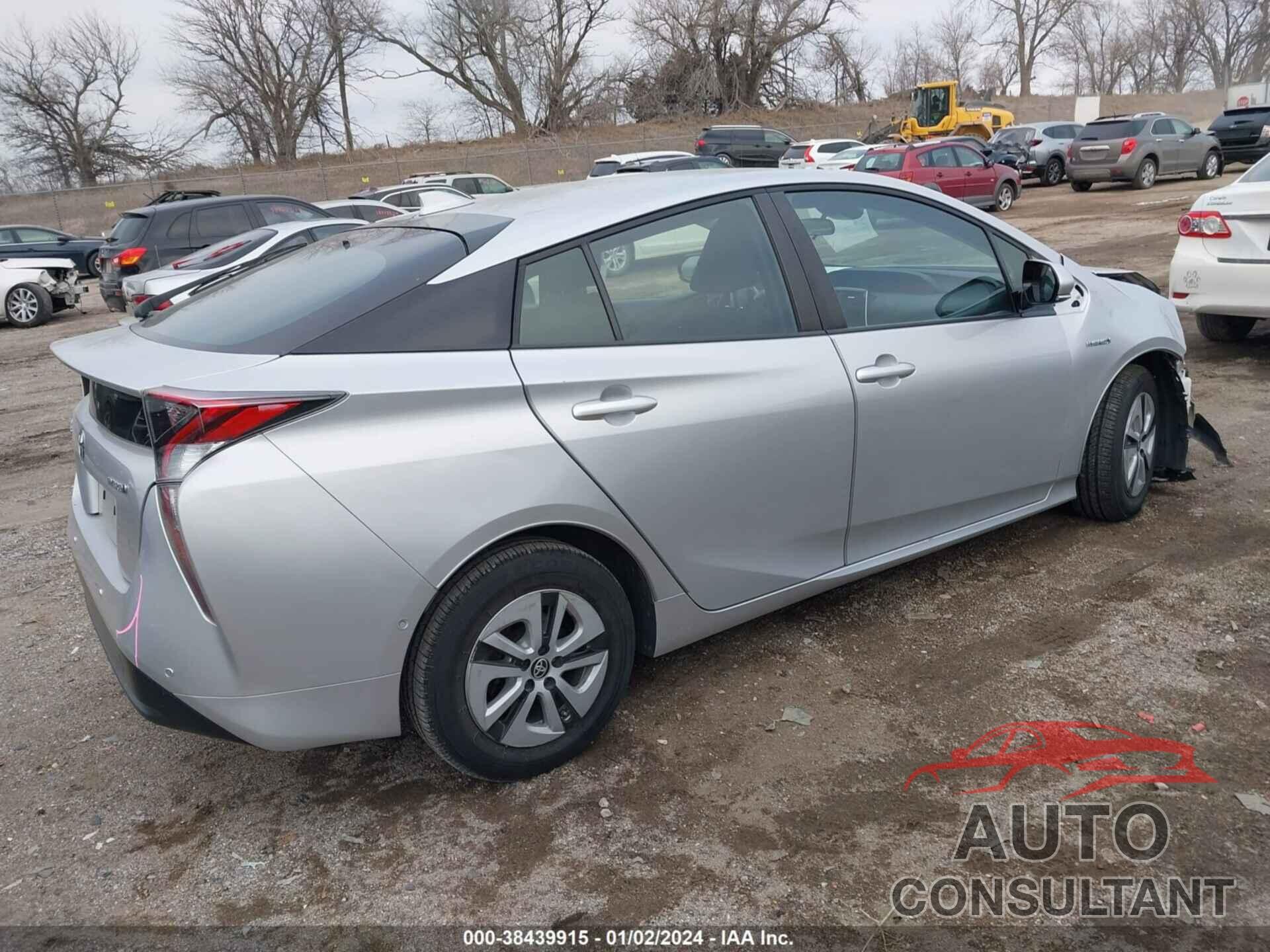 TOYOTA PRIUS 2018 - JTDKBRFUXJ3077573