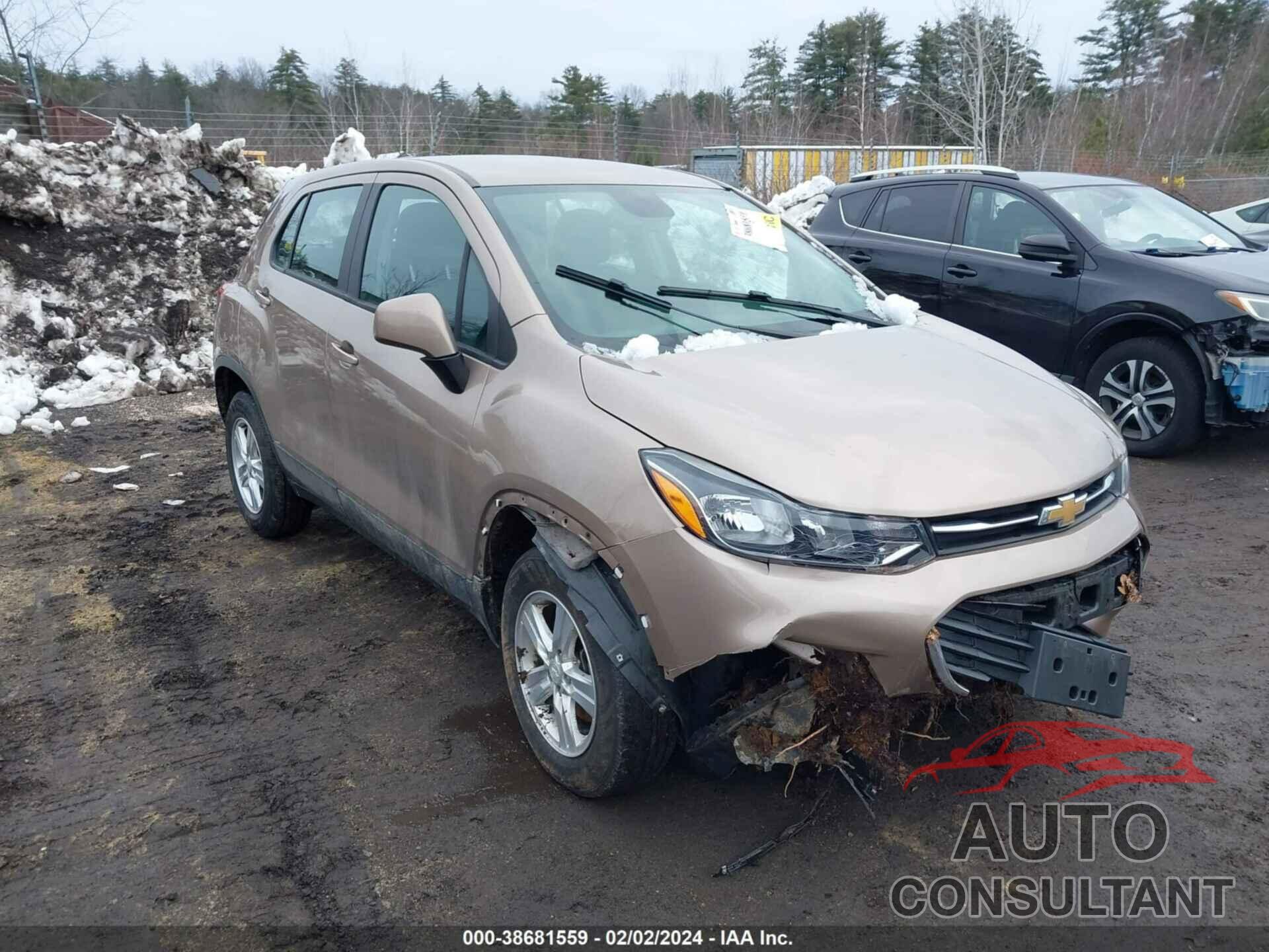 CHEVROLET TRAX 2018 - 3GNCJNSB6JL321459