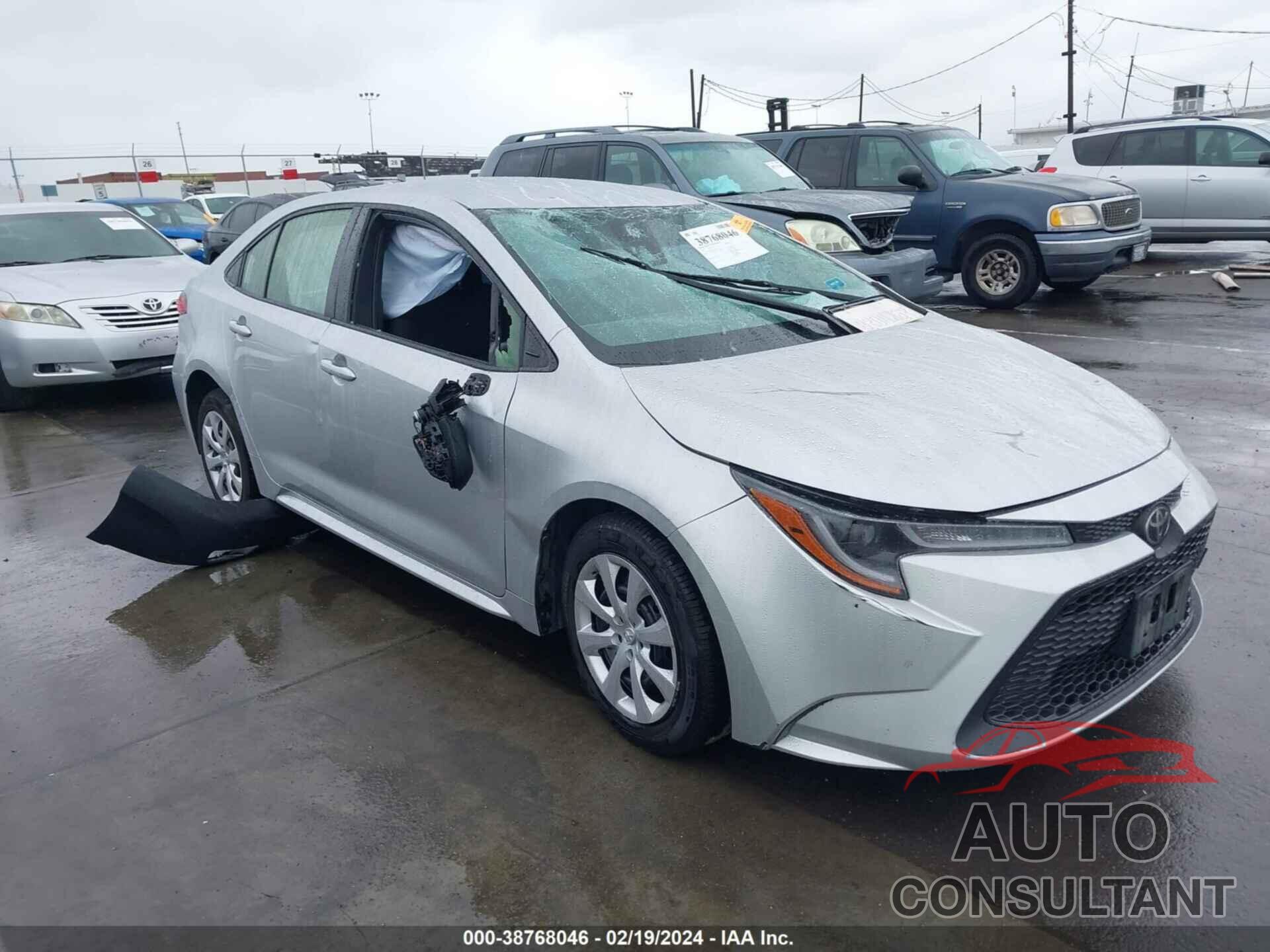 TOYOTA COROLLA 2020 - JTDEPRAE6LJ108136