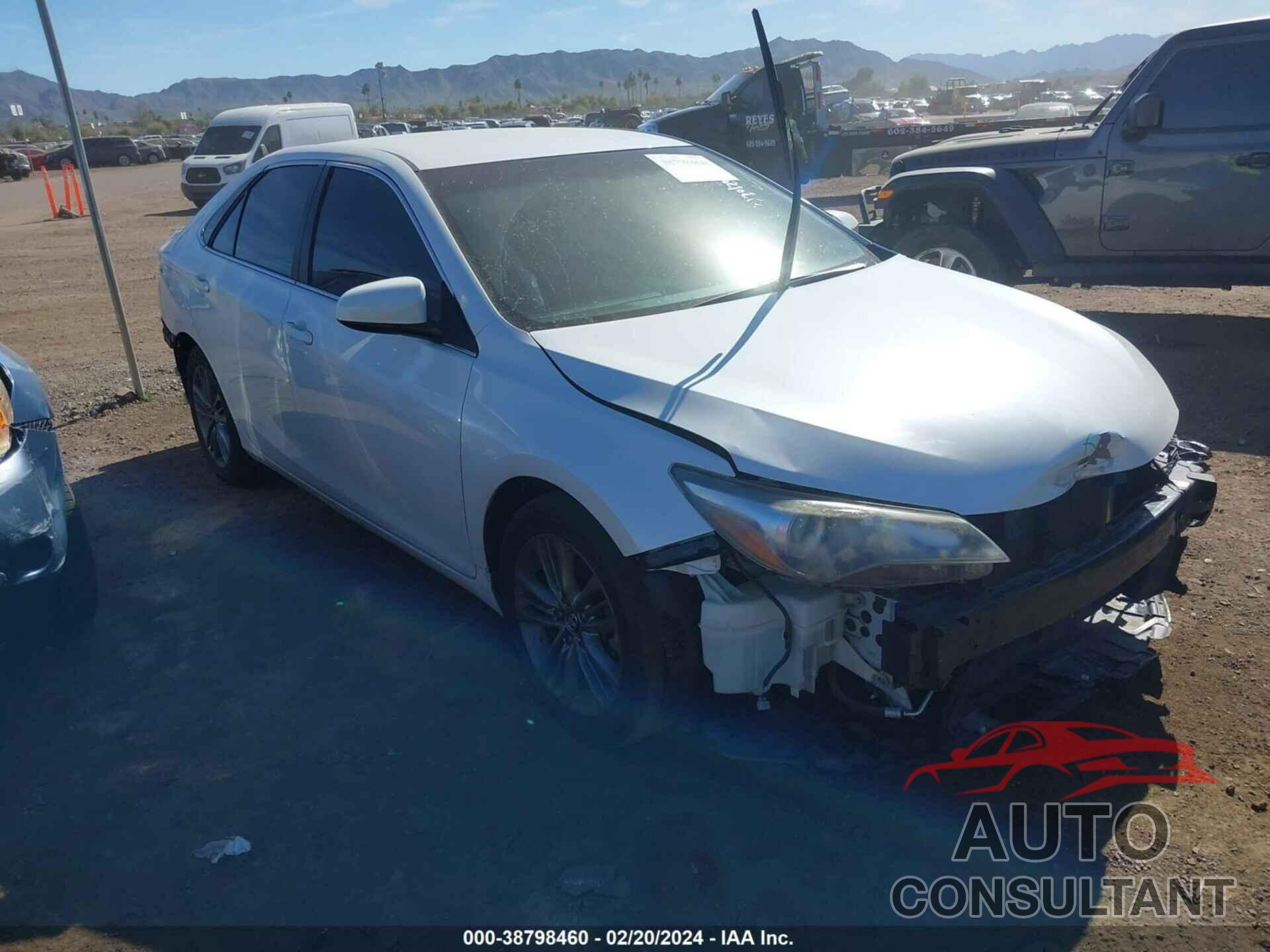 TOYOTA CAMRY 2017 - 4T1BF1FK1HU409422