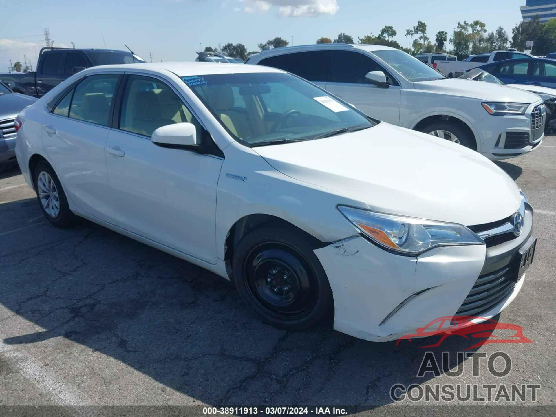 TOYOTA CAMRY 2016 - 4T1BD1FK9GU189242