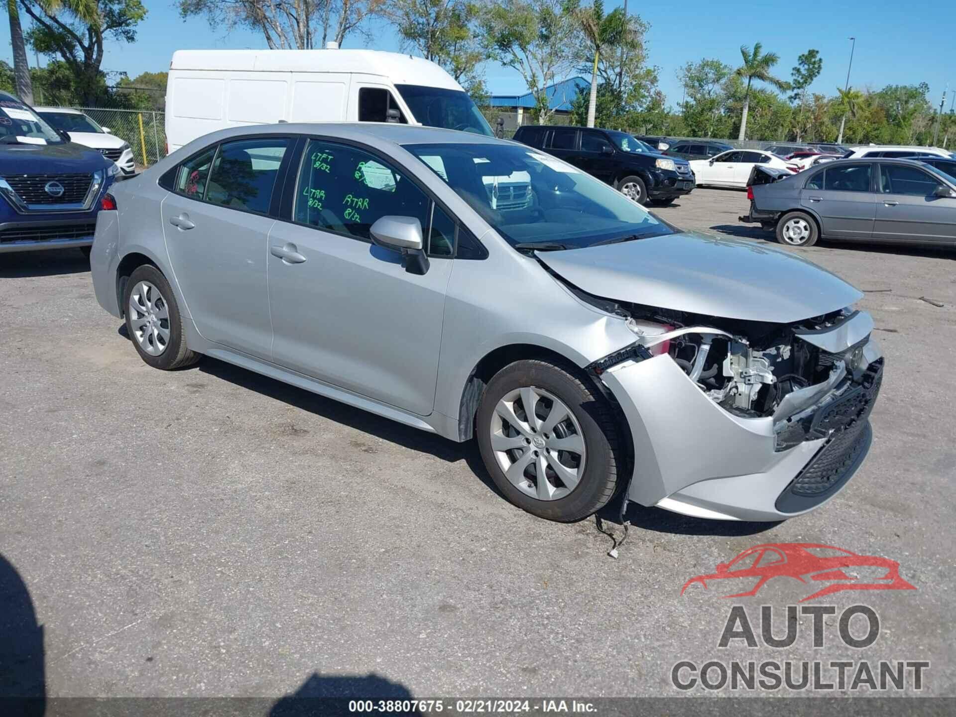 TOYOTA COROLLA 2022 - 5YFEPMAE6NP391378