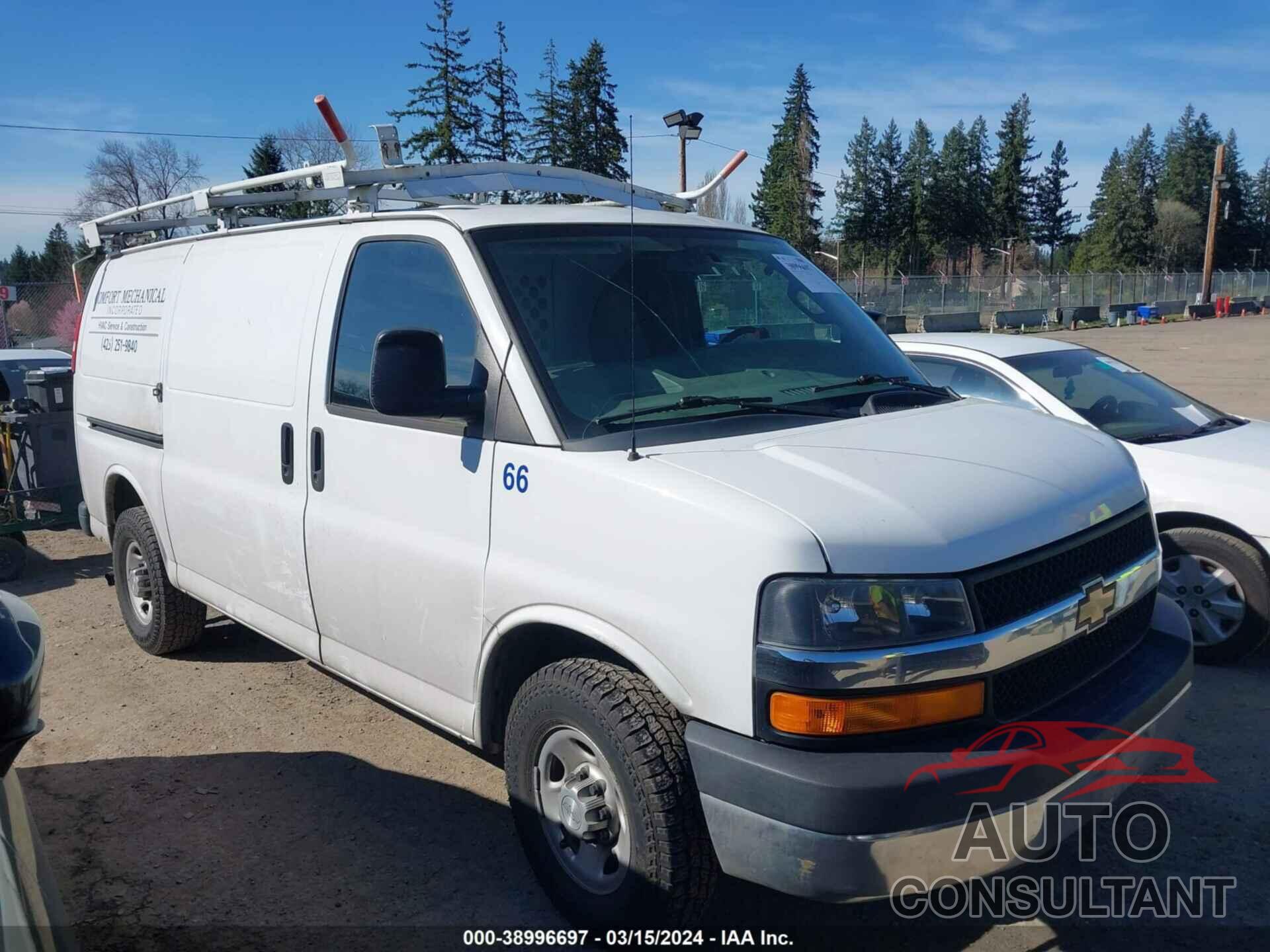 CHEVROLET EXPRESS 2500 2016 - 1GCWGAFF8G1174927