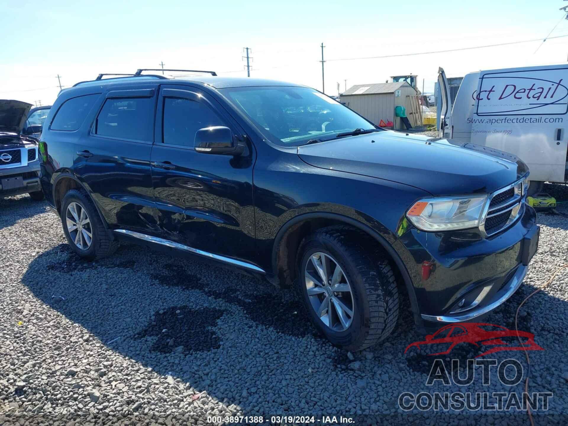DODGE DURANGO 2016 - 1C4RDJDG8GC424737