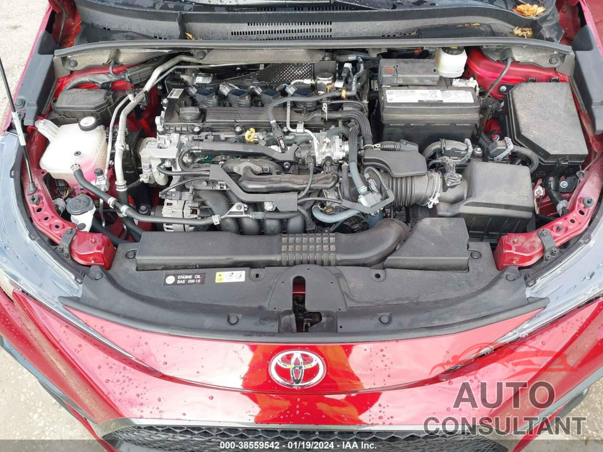 TOYOTA COROLLA 2022 - 5YFS4MCE0NP128893