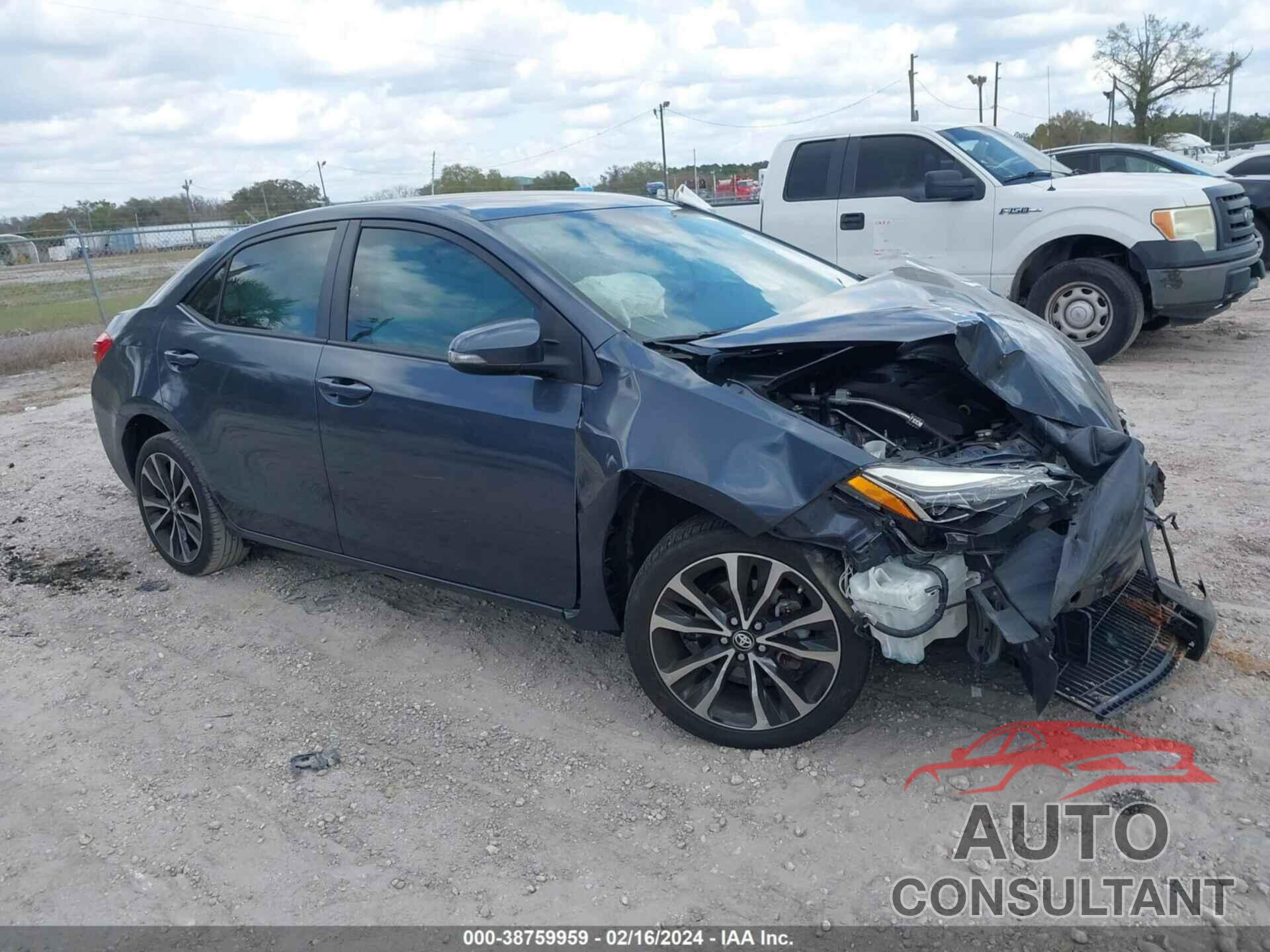 TOYOTA COROLLA 2019 - 5YFBURHE3KP884123