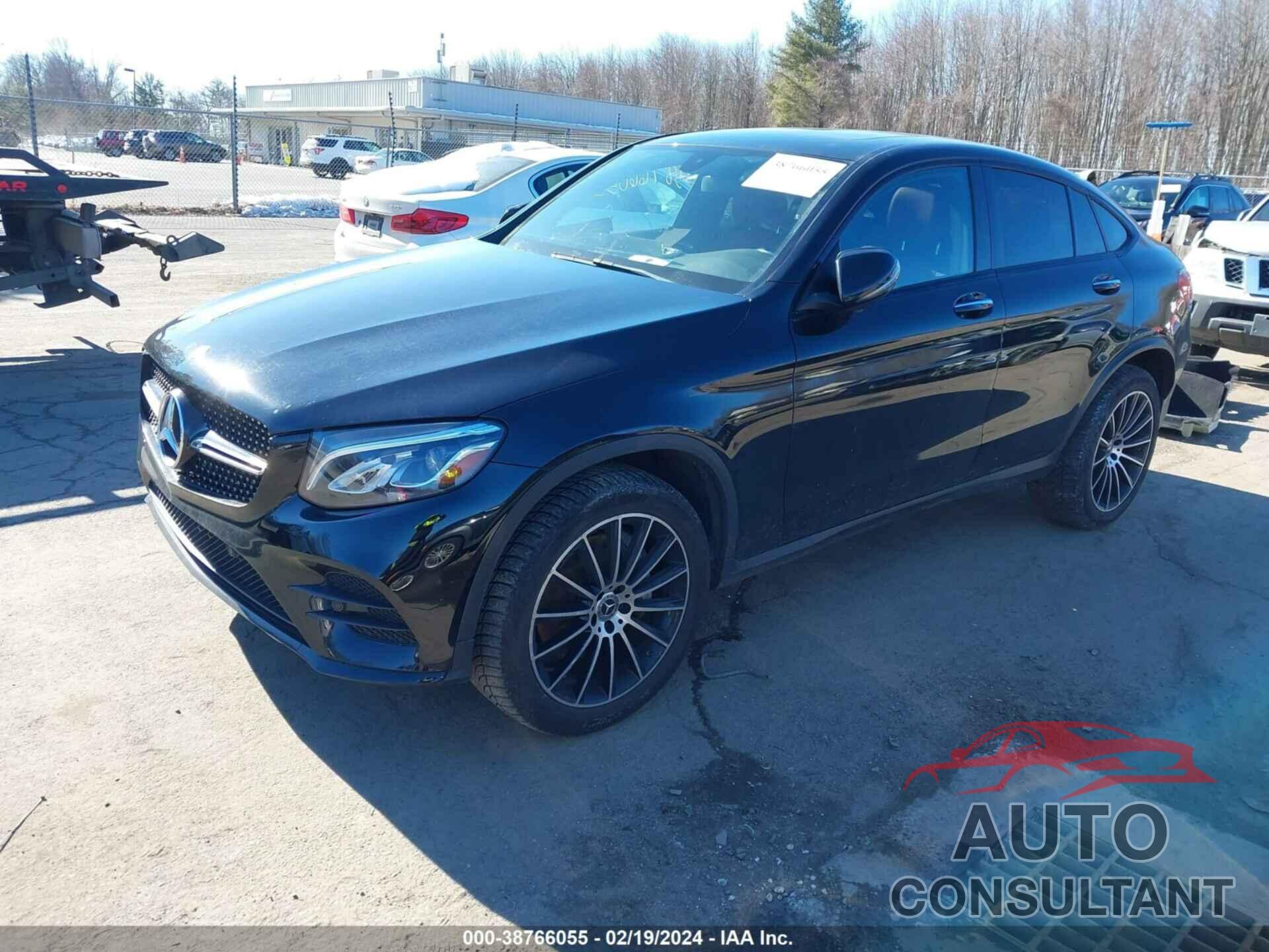 MERCEDES-BENZ GLC 300 COUPE 2018 - WDC0J4KB4JF343731