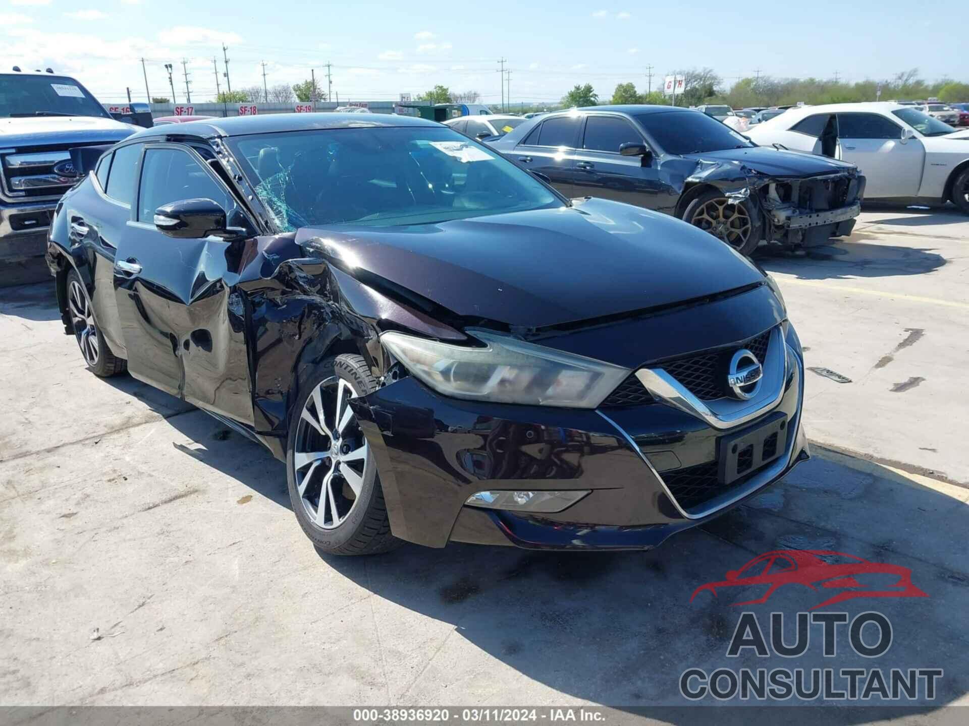 NISSAN MAXIMA 2016 - 1N4AA6AP7GC396992