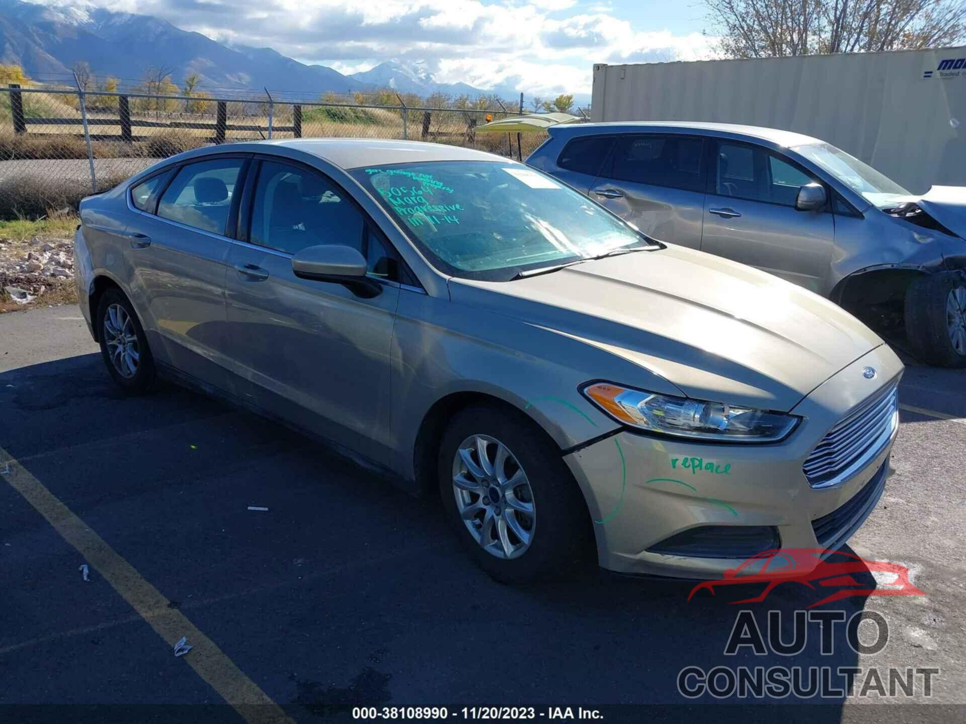 FORD FUSION 2016 - 3FA6P0G77GR152270