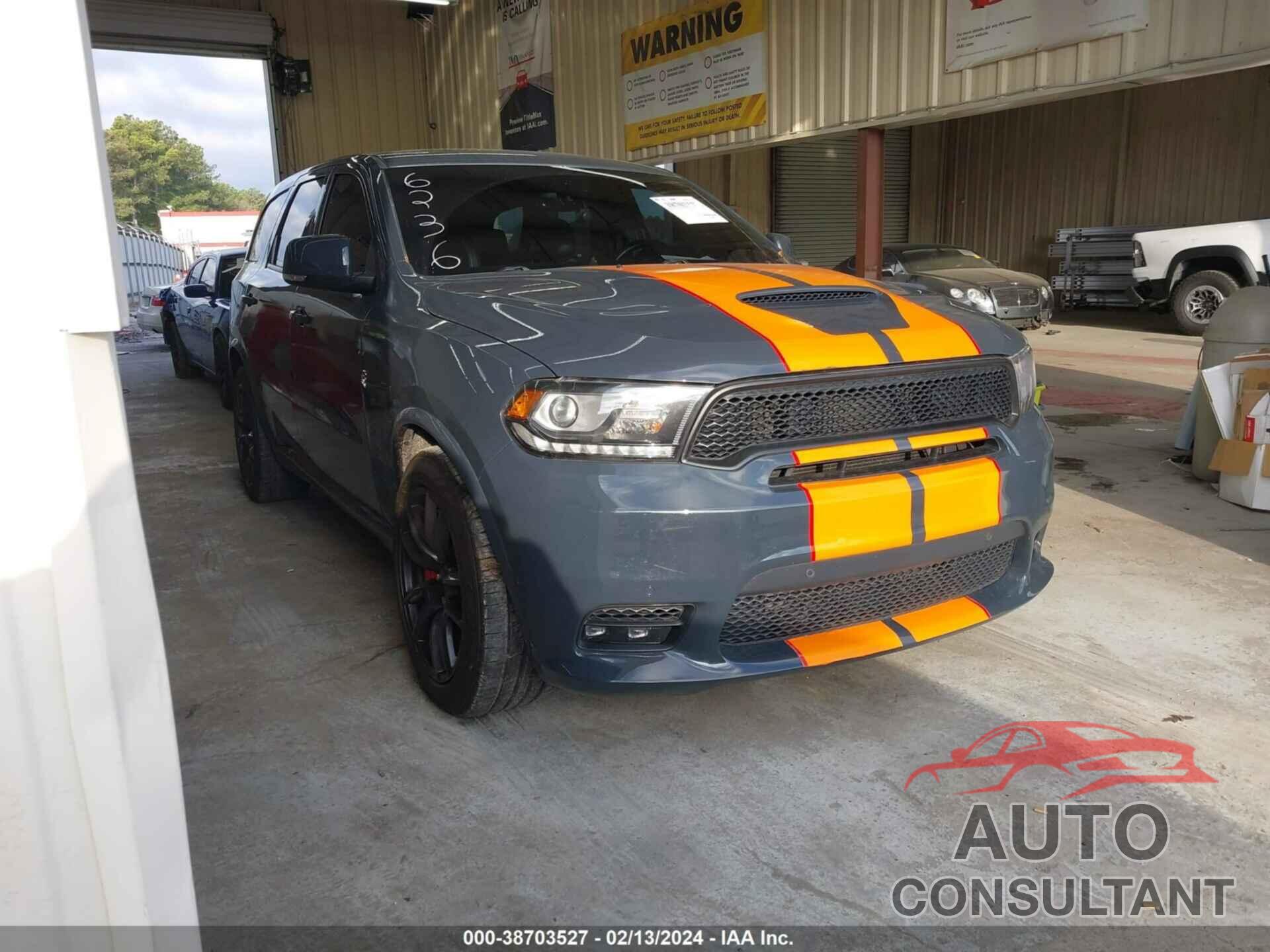 DODGE DURANGO 2018 - 1C4SDJGJ2JC232262