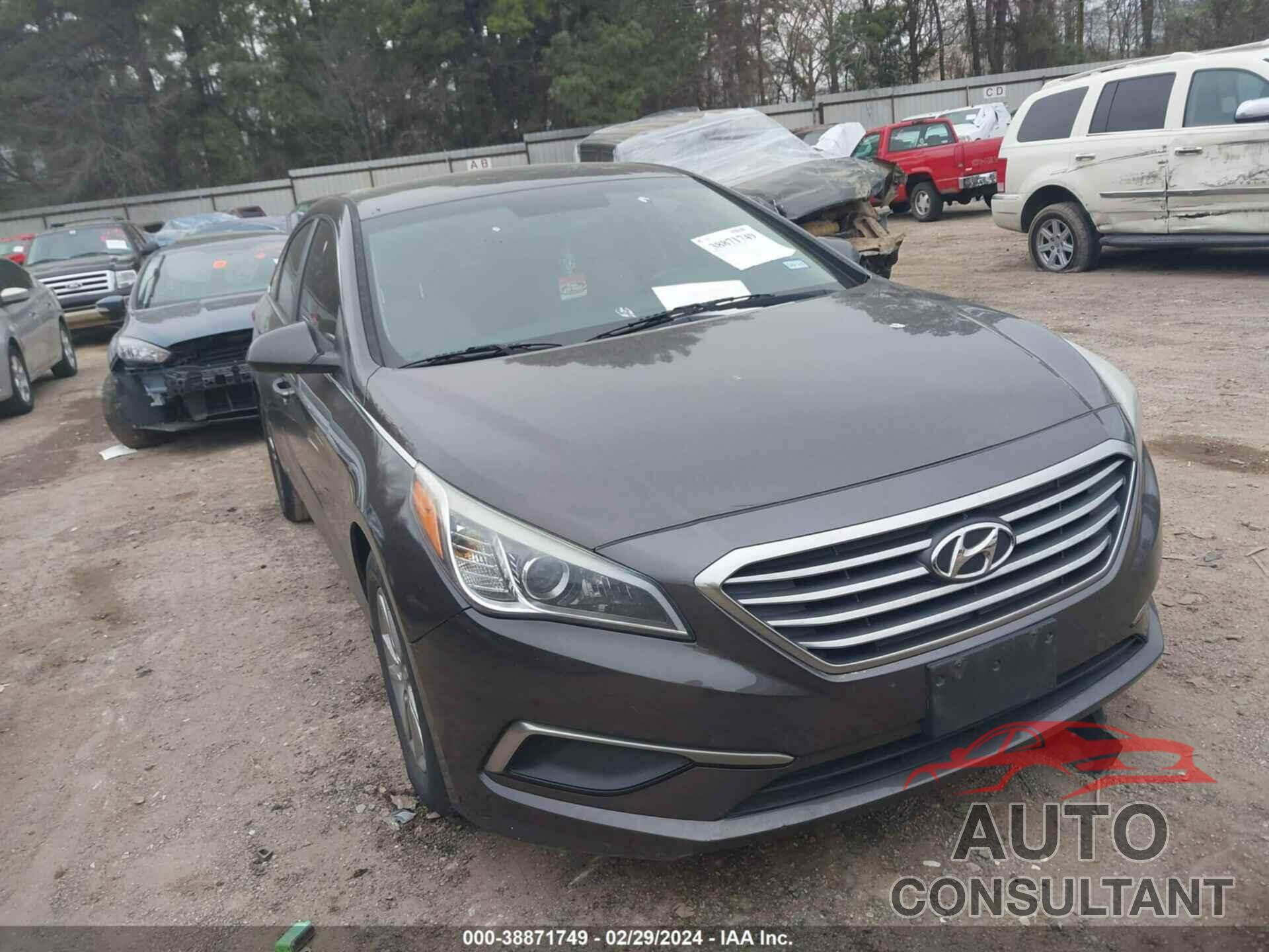 HYUNDAI SONATA 2016 - 5NPE24AF8GH339435