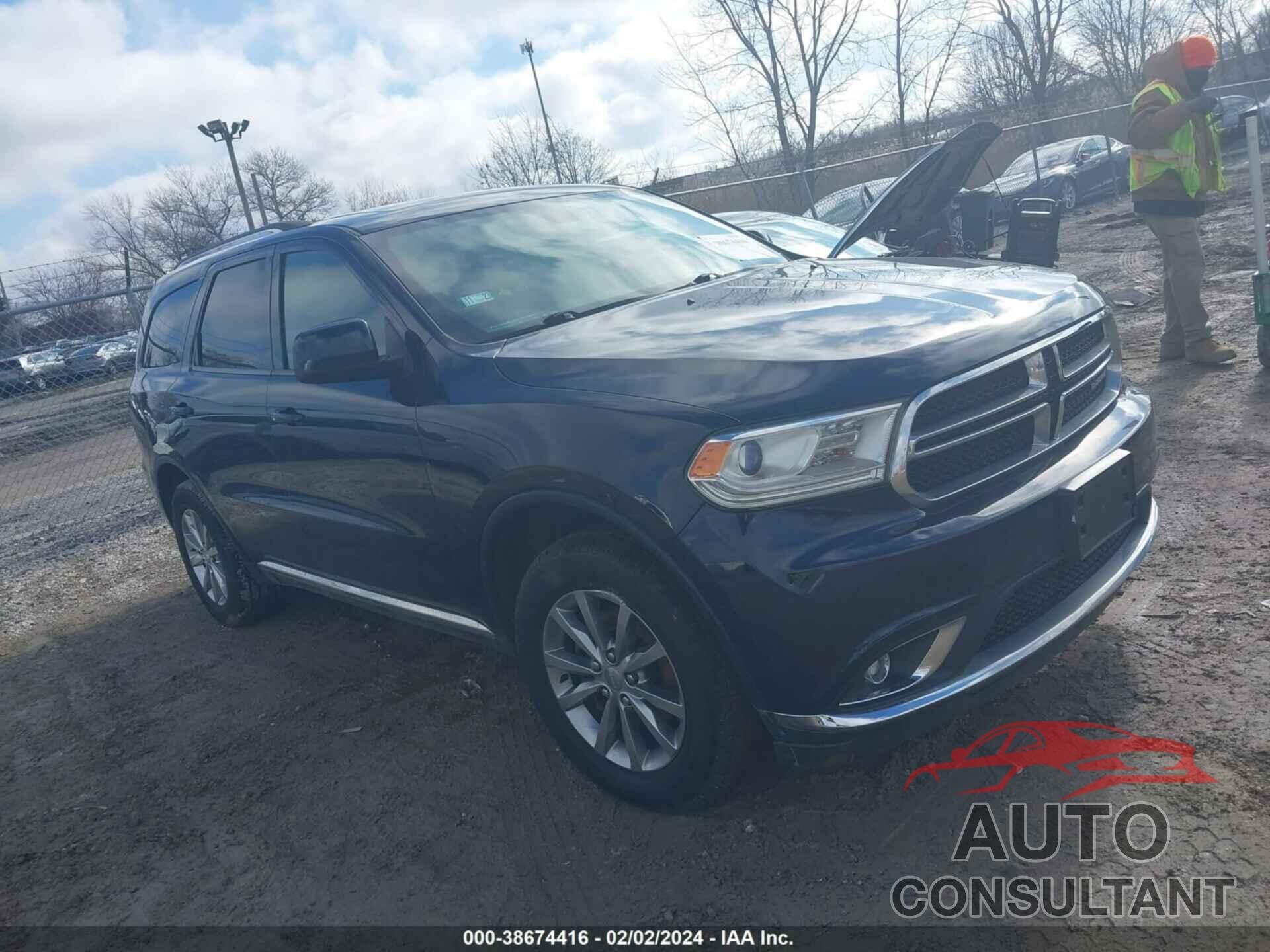 DODGE DURANGO 2018 - 1C4RDJAG0JC448445