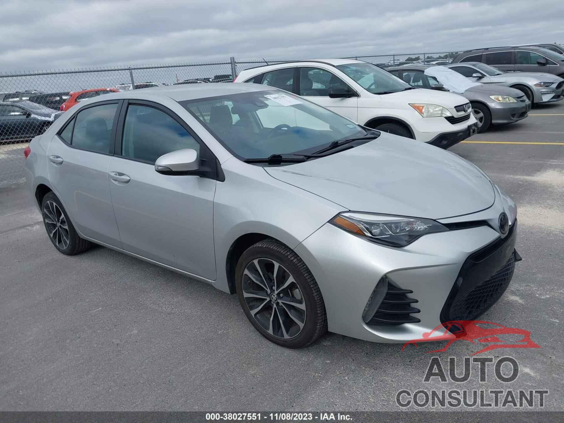 TOYOTA COROLLA 2019 - 5YFBURHE5KP931765
