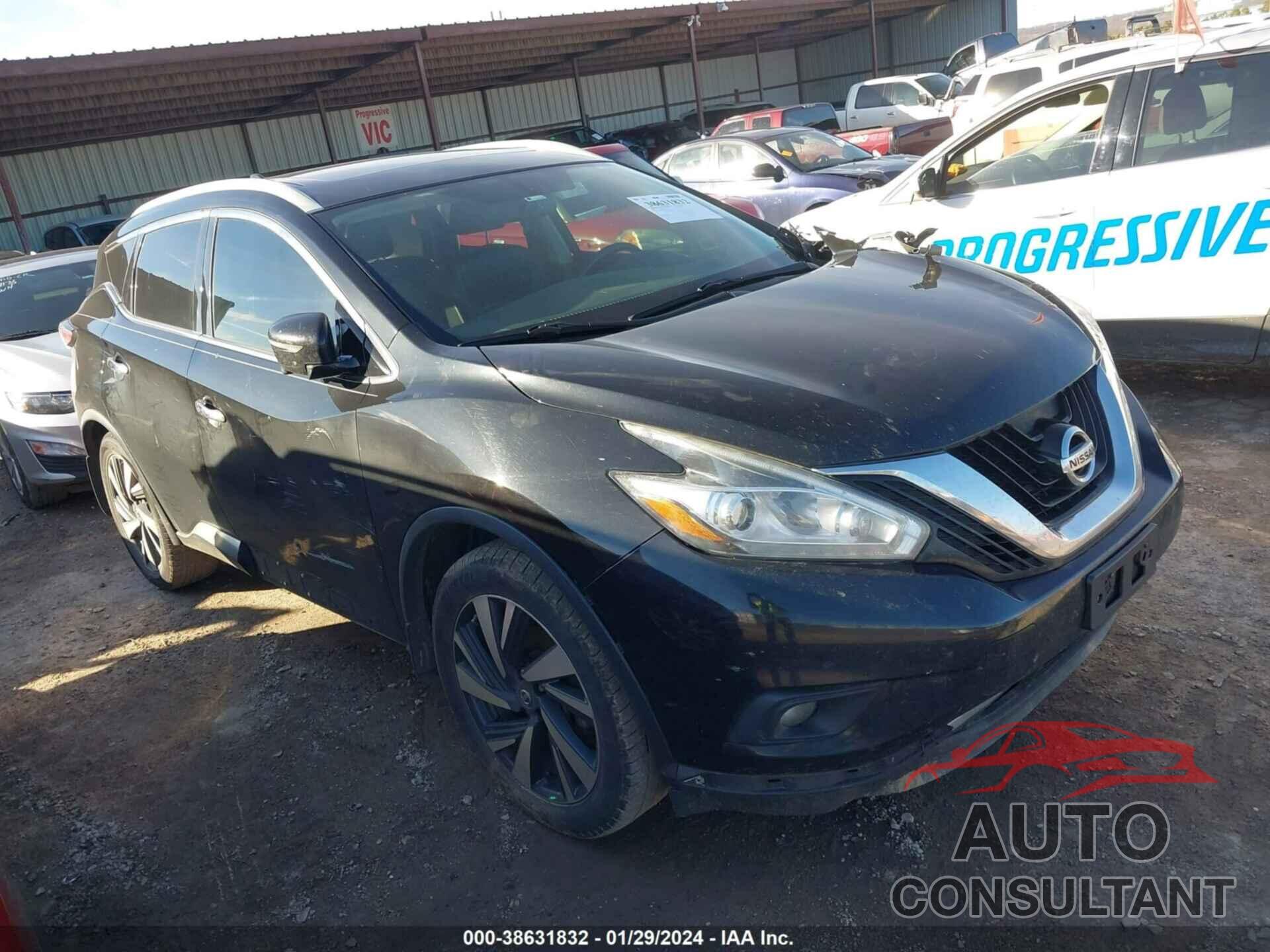 NISSAN MURANO 2018 - 5N1AZ2MG4JN110644