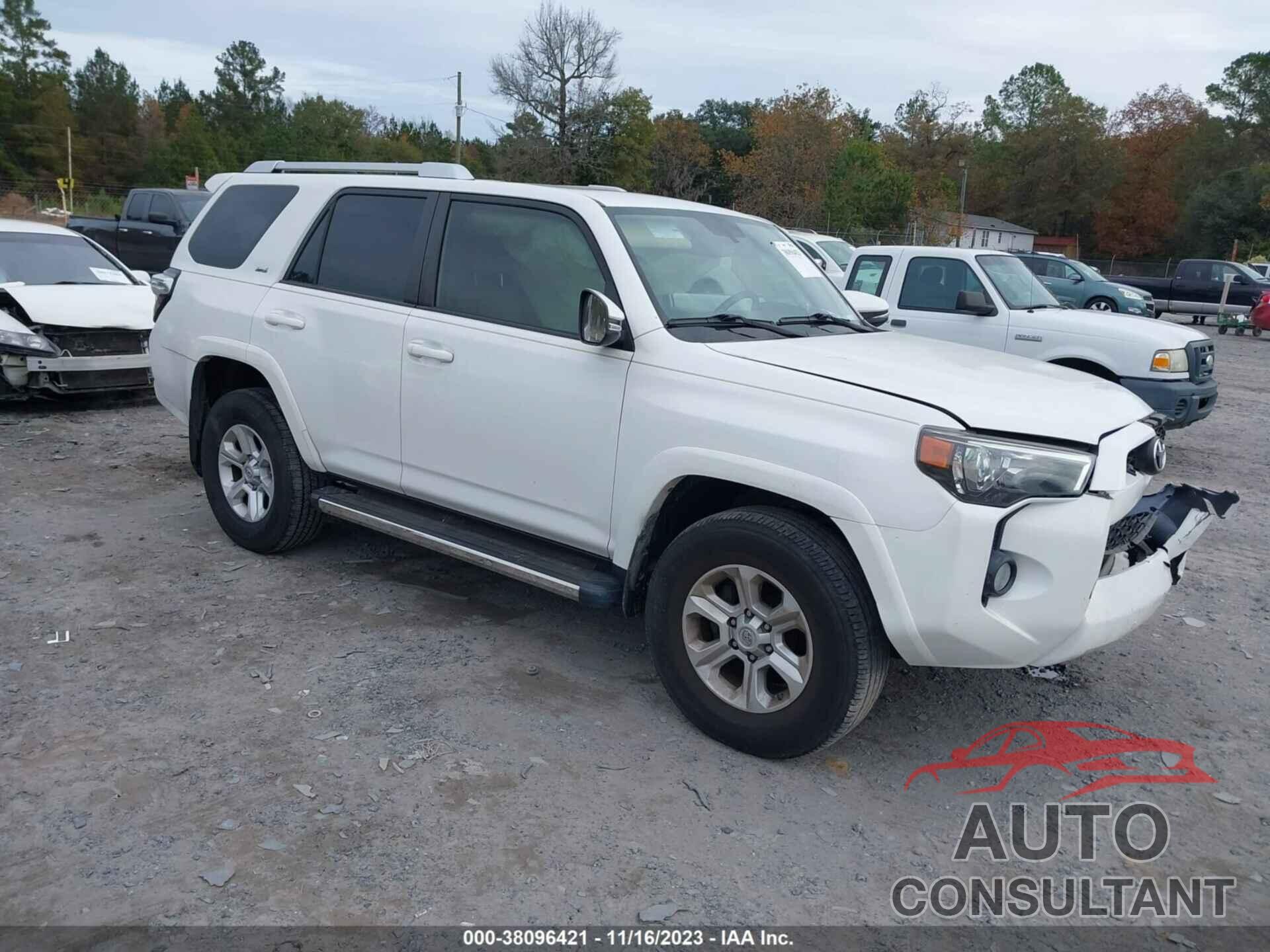 TOYOTA 4RUNNER 2016 - JTEBU5JRXG5300483