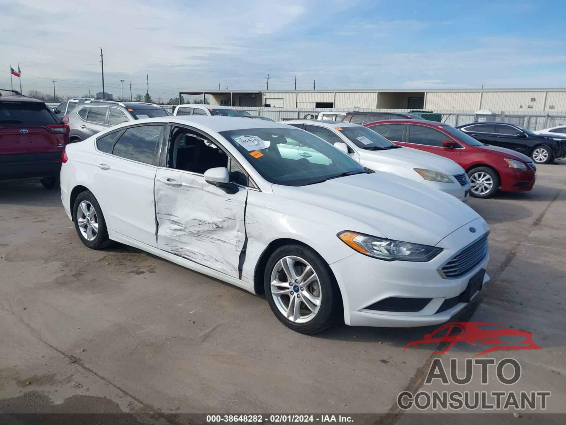 FORD FUSION 2018 - 3FA6P0HDXJR203580