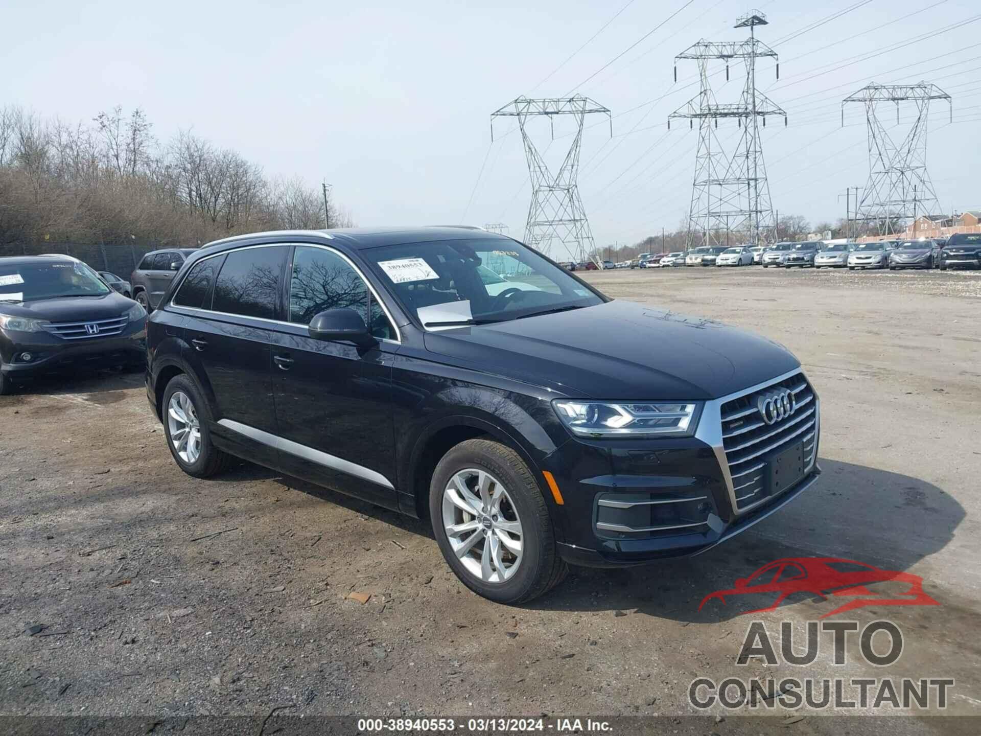 AUDI Q7 2017 - WA1AAAF72HD027839