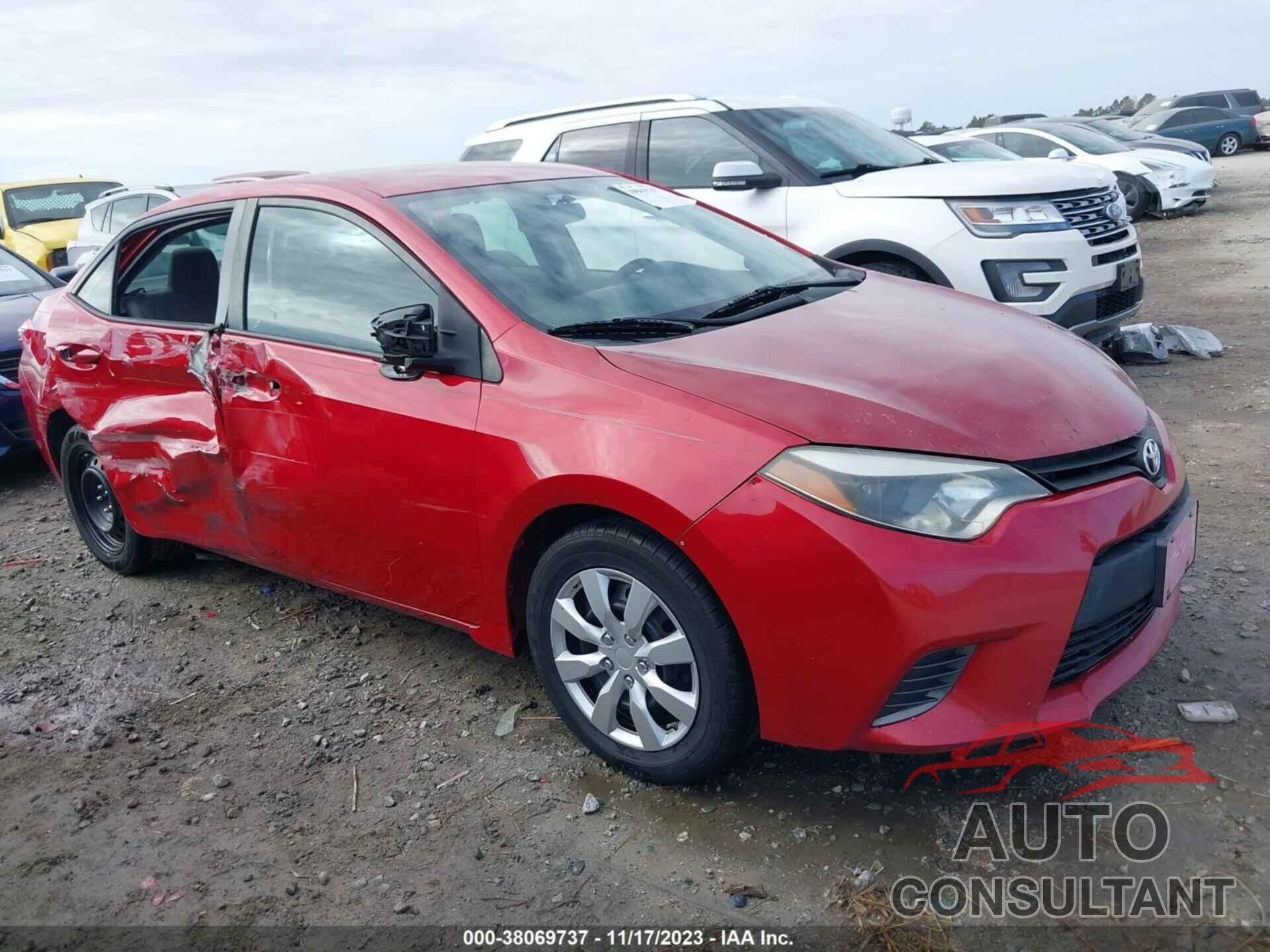 TOYOTA COROLLA 2016 - 2T1BURHE8GC531321