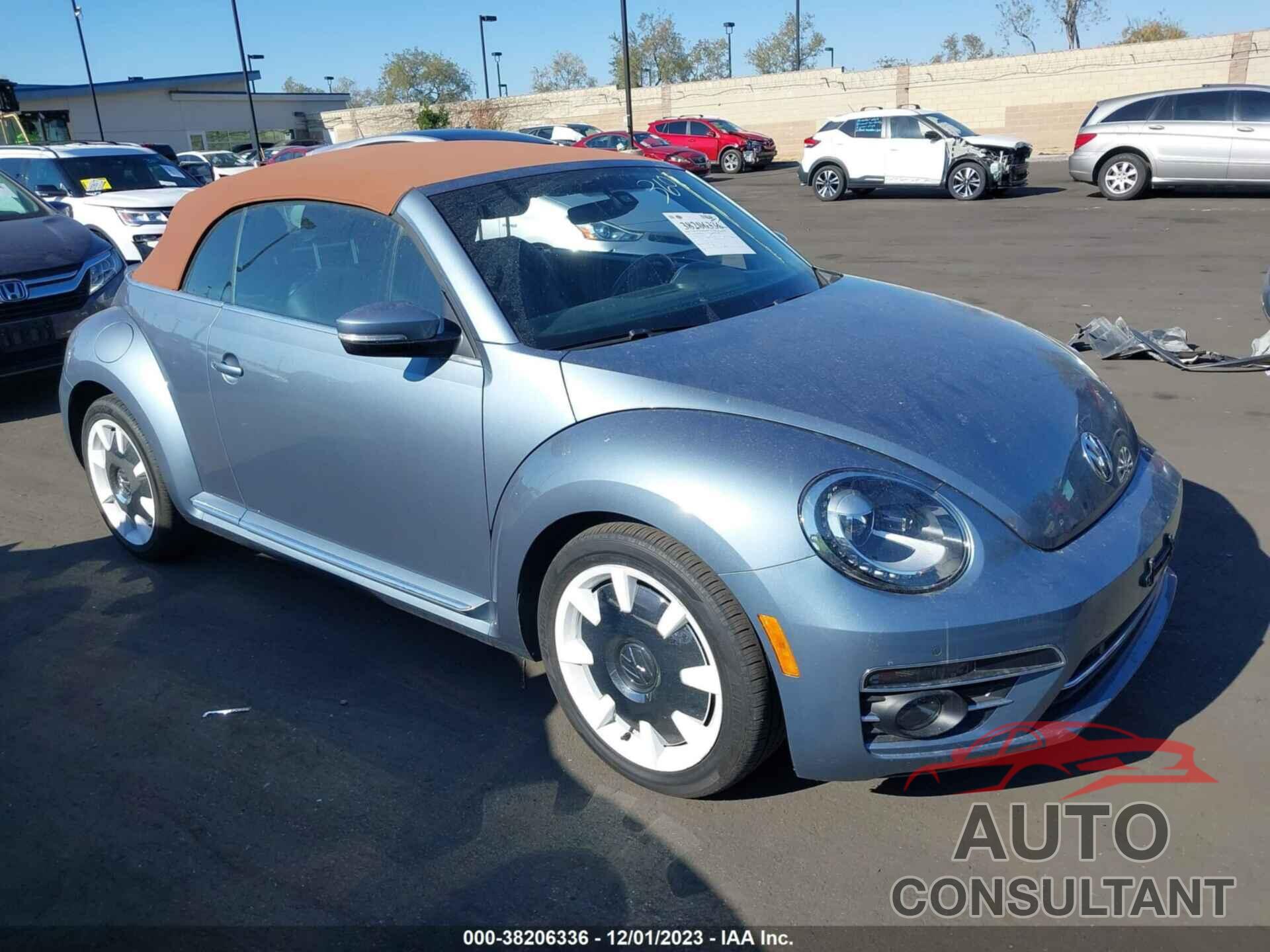 VOLKSWAGEN BEETLE CONVERTIBLE 2019 - 3VW5DAAT3KM508775