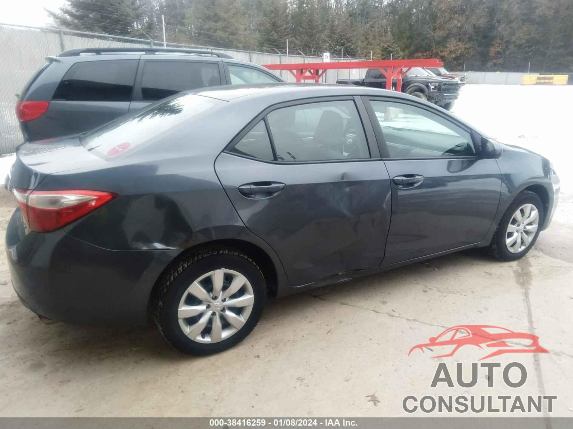 TOYOTA COROLLA 2016 - 5YFBURHE7GP477722