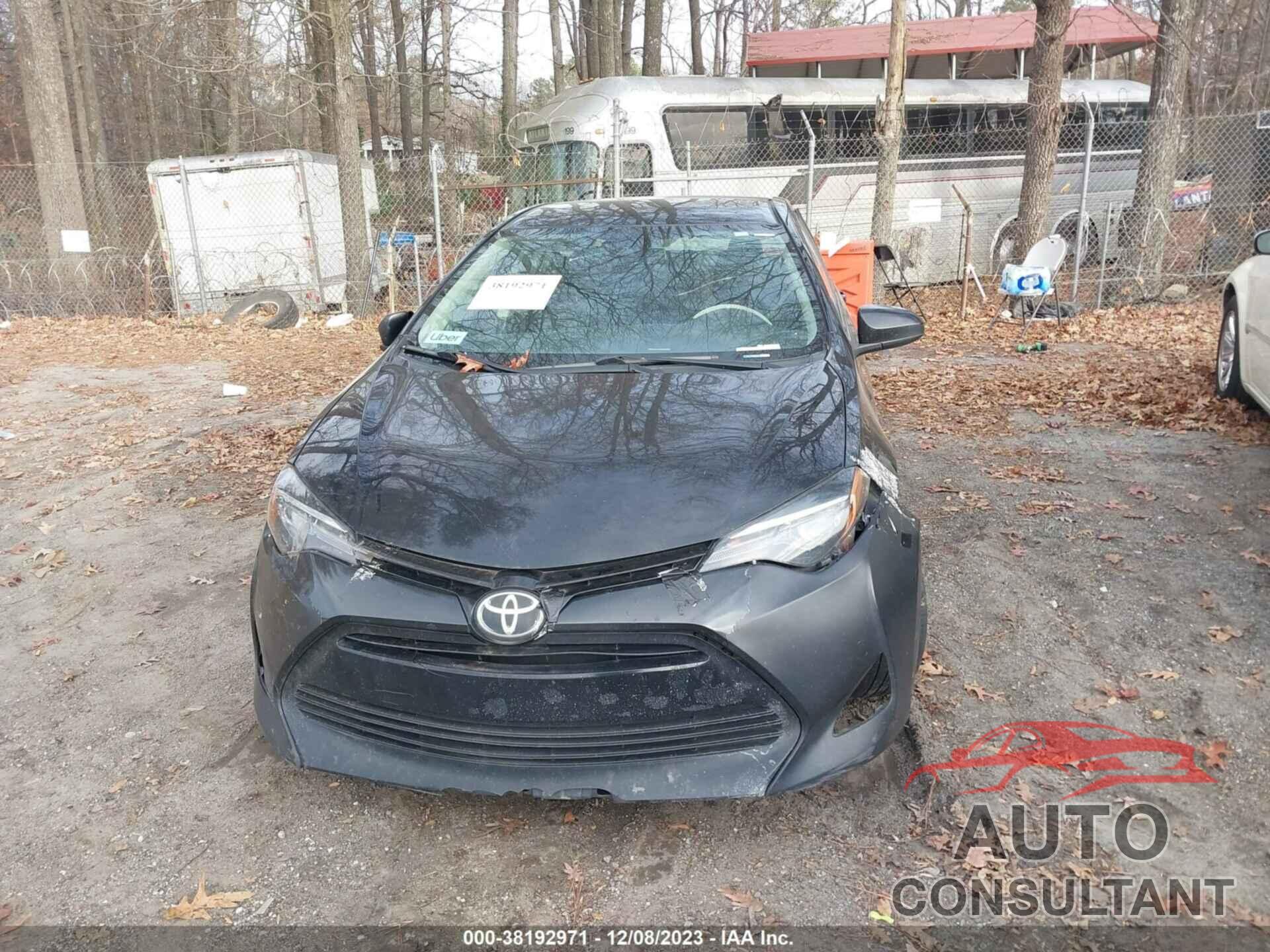 TOYOTA COROLLA 2019 - 2T1BURHEXKC177228