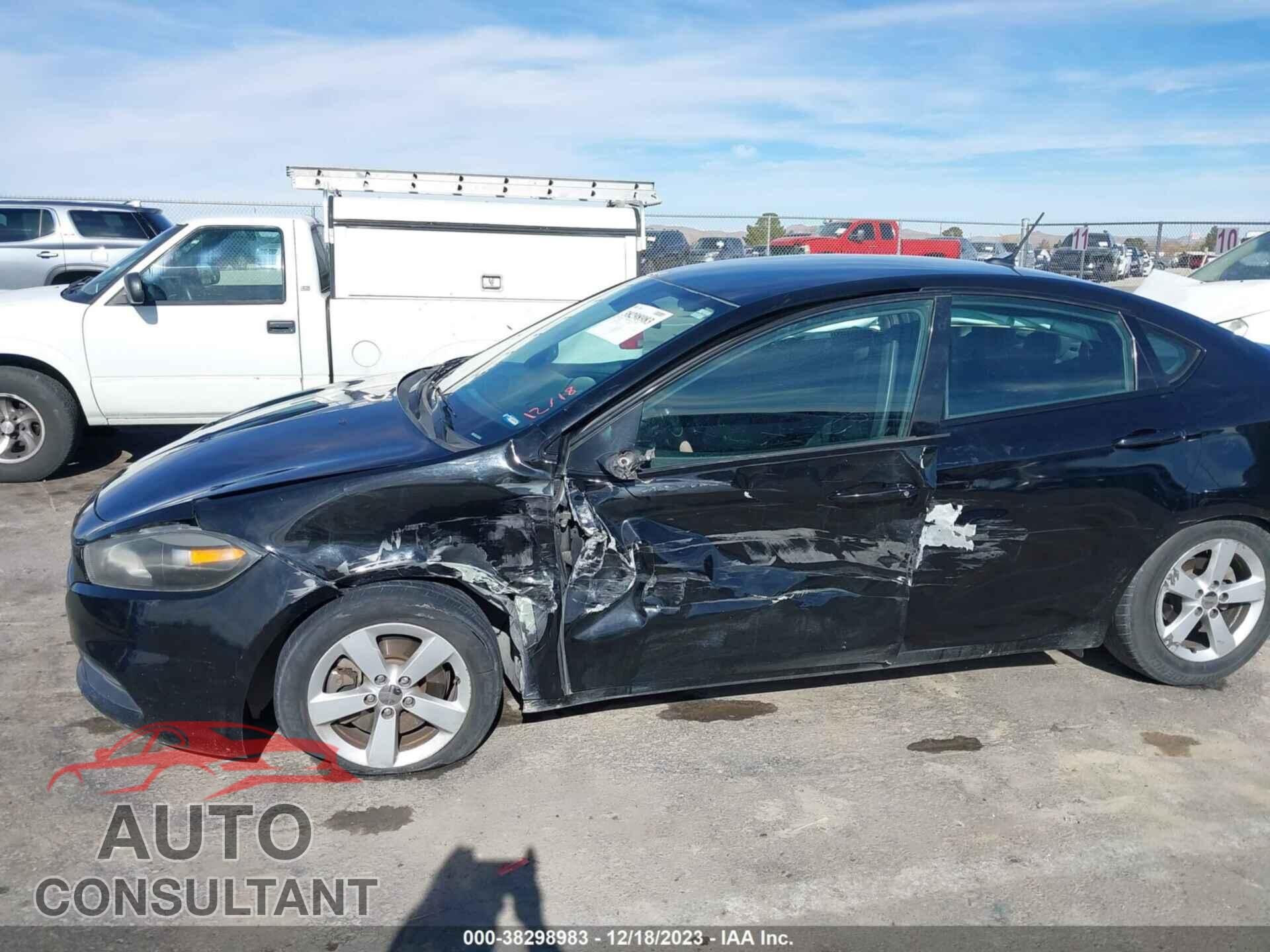 DODGE DART 2015 - 1C3CDFBB2FD330697