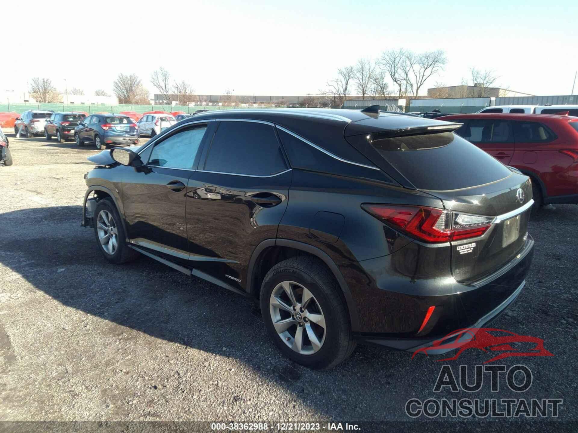 LEXUS RX 2018 - 2T2BGMCA6JC027027