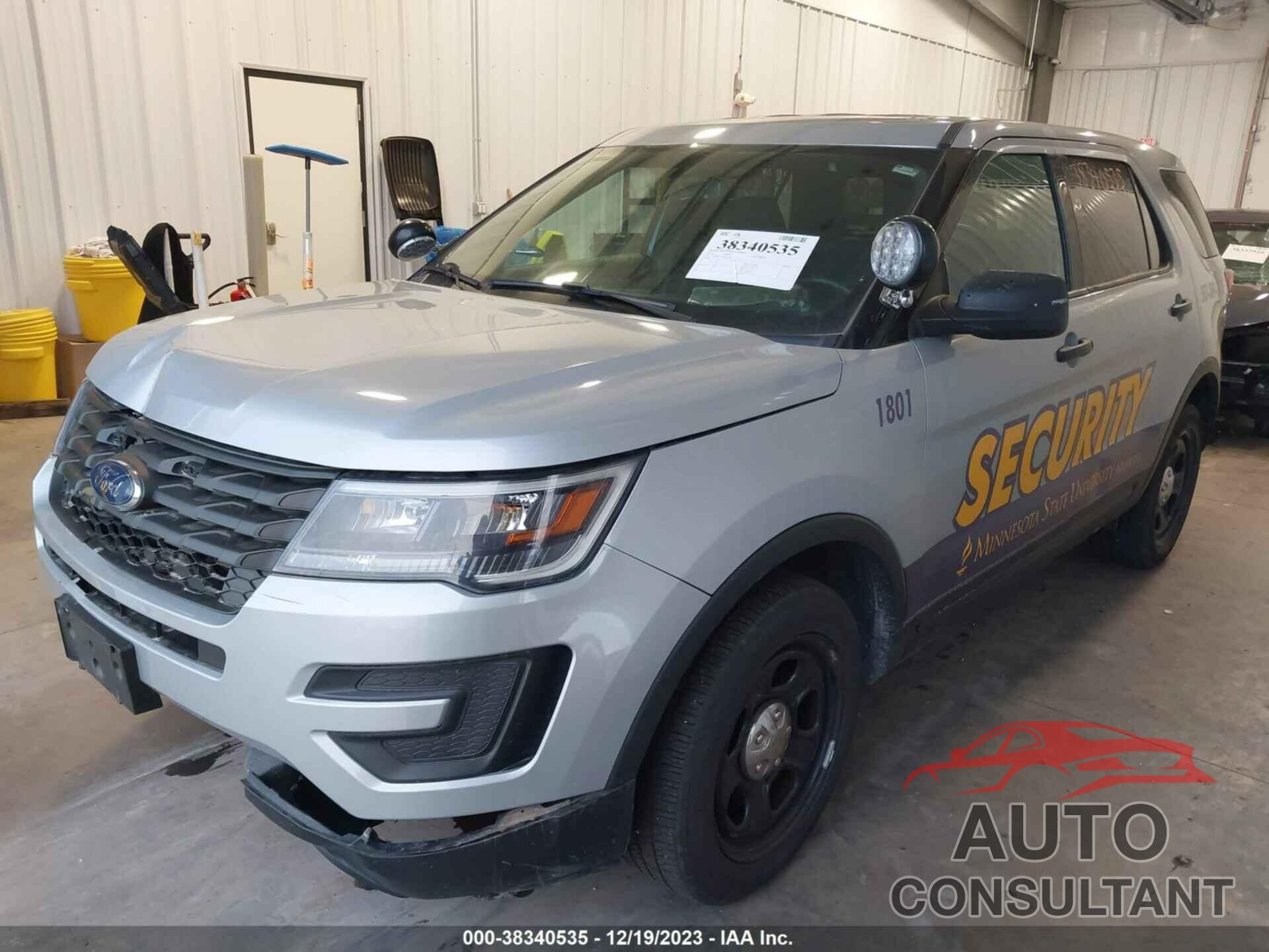 FORD POLICE INTERCEPTOR UTILITY 2018 - 1FM5K8AR9JGB19181