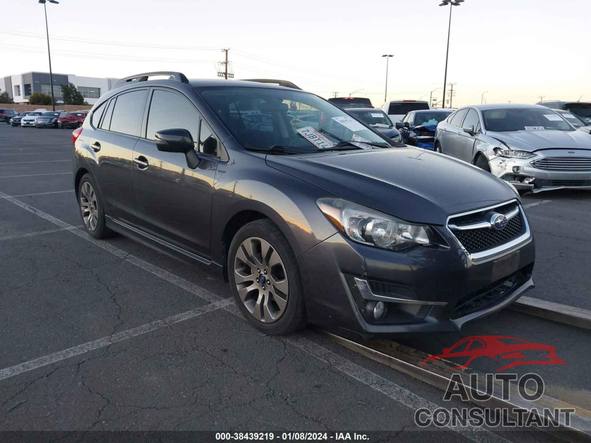 SUBARU IMPREZA WAGON 2015 - JF1GPAV64F8207374