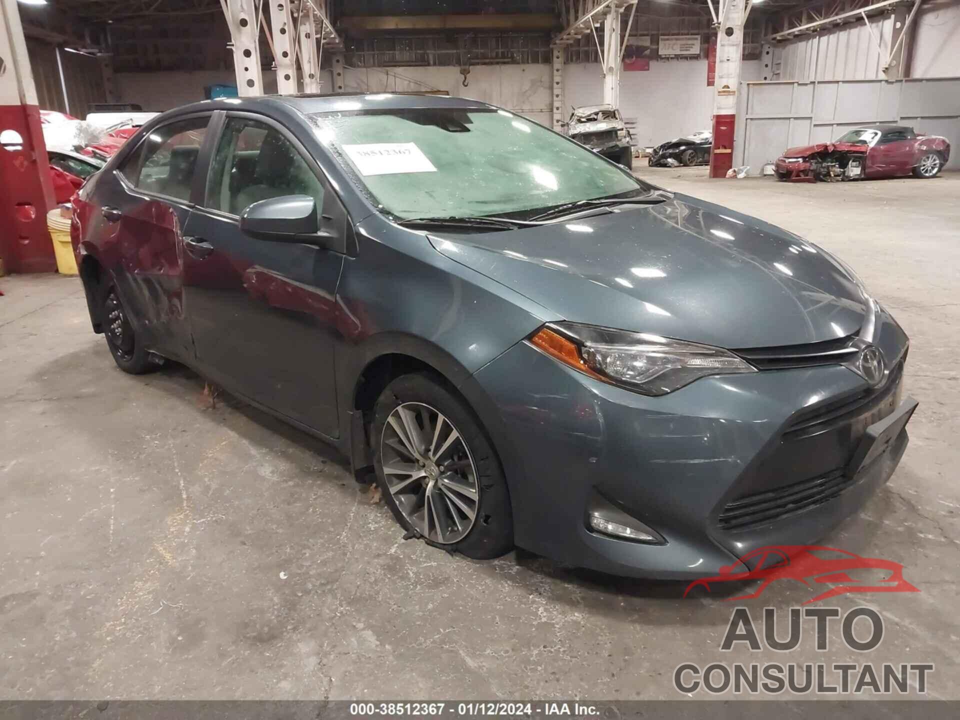 TOYOTA COROLLA 2019 - 2T1BURHE0KC194474