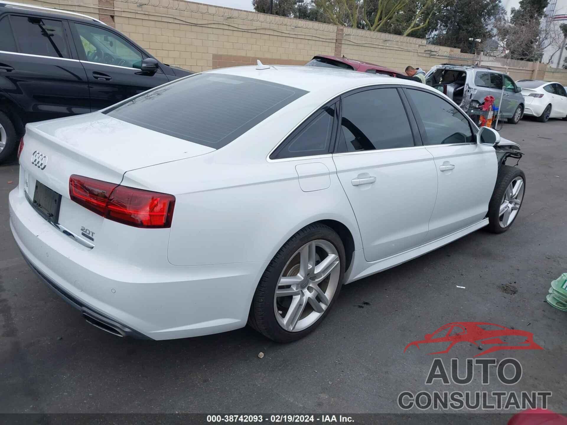 AUDI A6 2016 - WAUGFAFC3GN058585