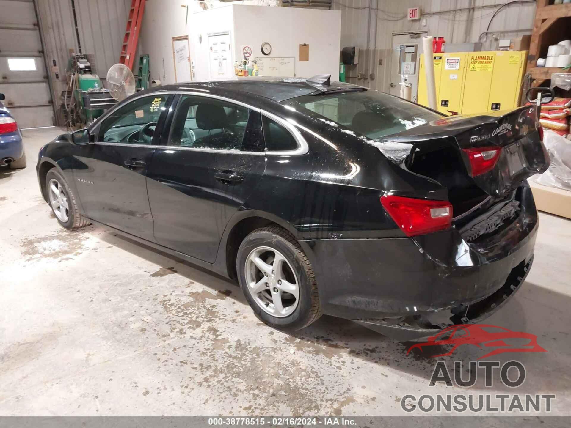 CHEVROLET MALIBU 2017 - 1G1ZB5ST3HF125887