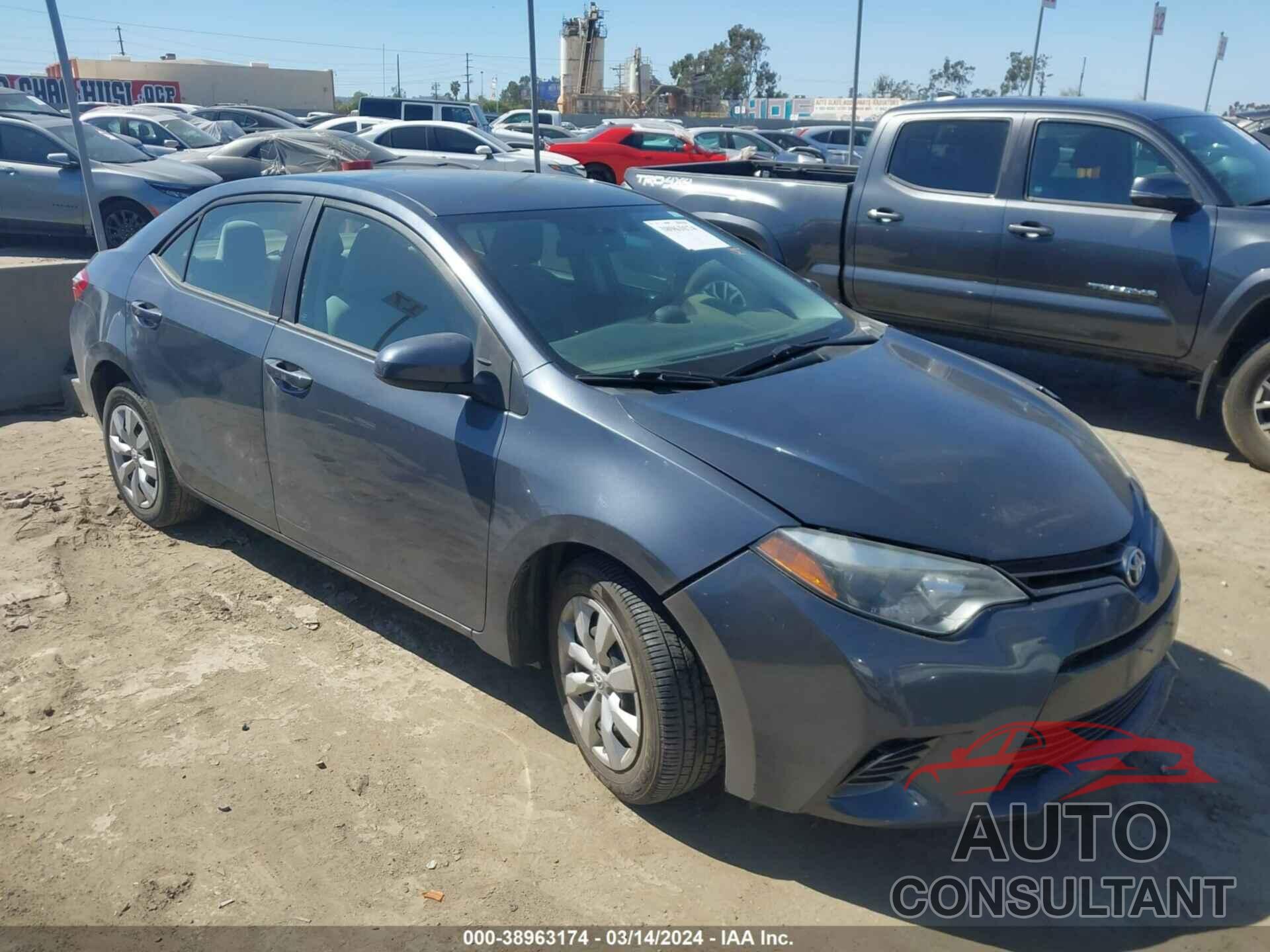 TOYOTA COROLLA 2016 - 5YFBURHE6GP420475