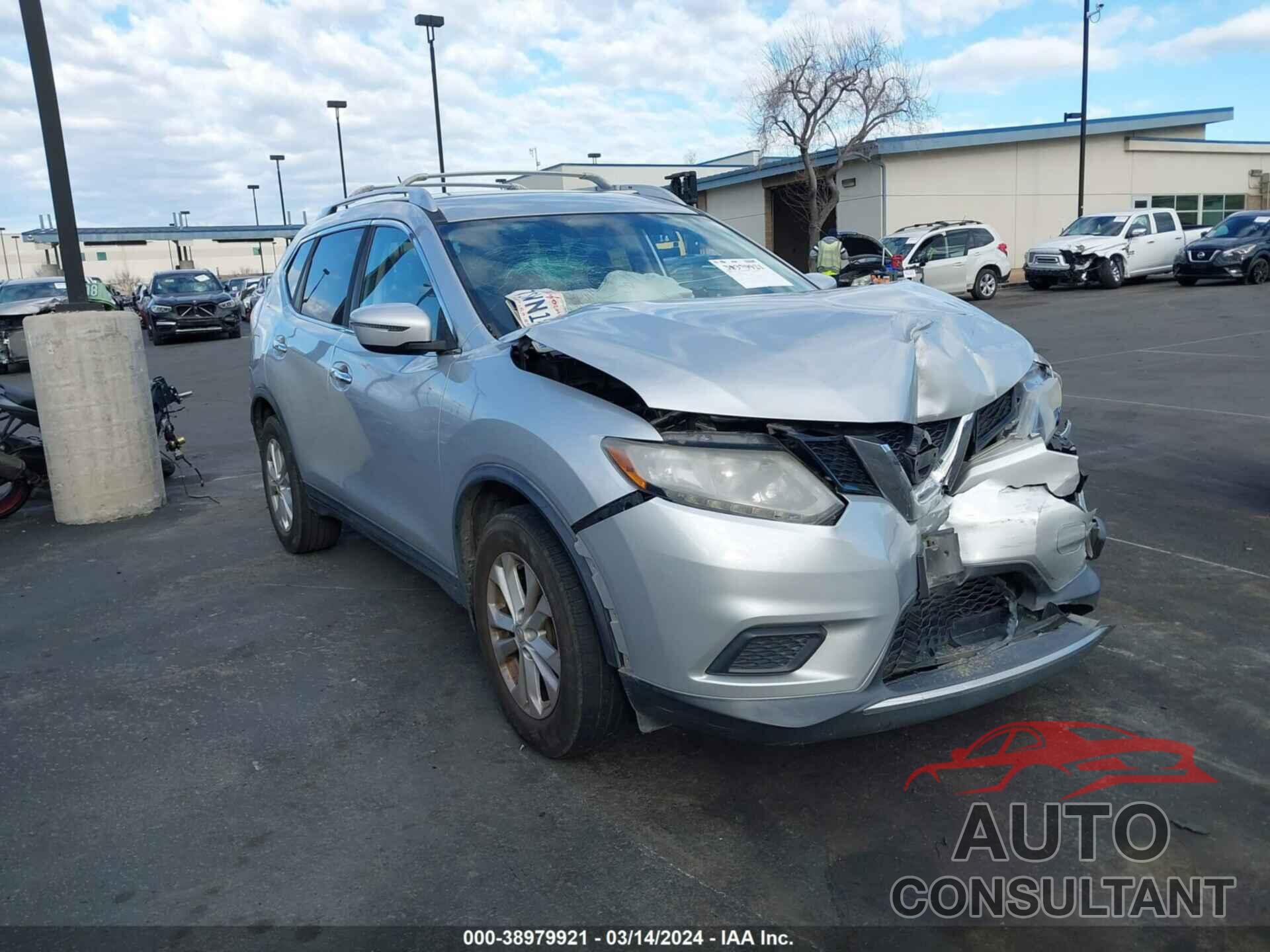 NISSAN ROGUE 2016 - KNMAT2MT6GP624530