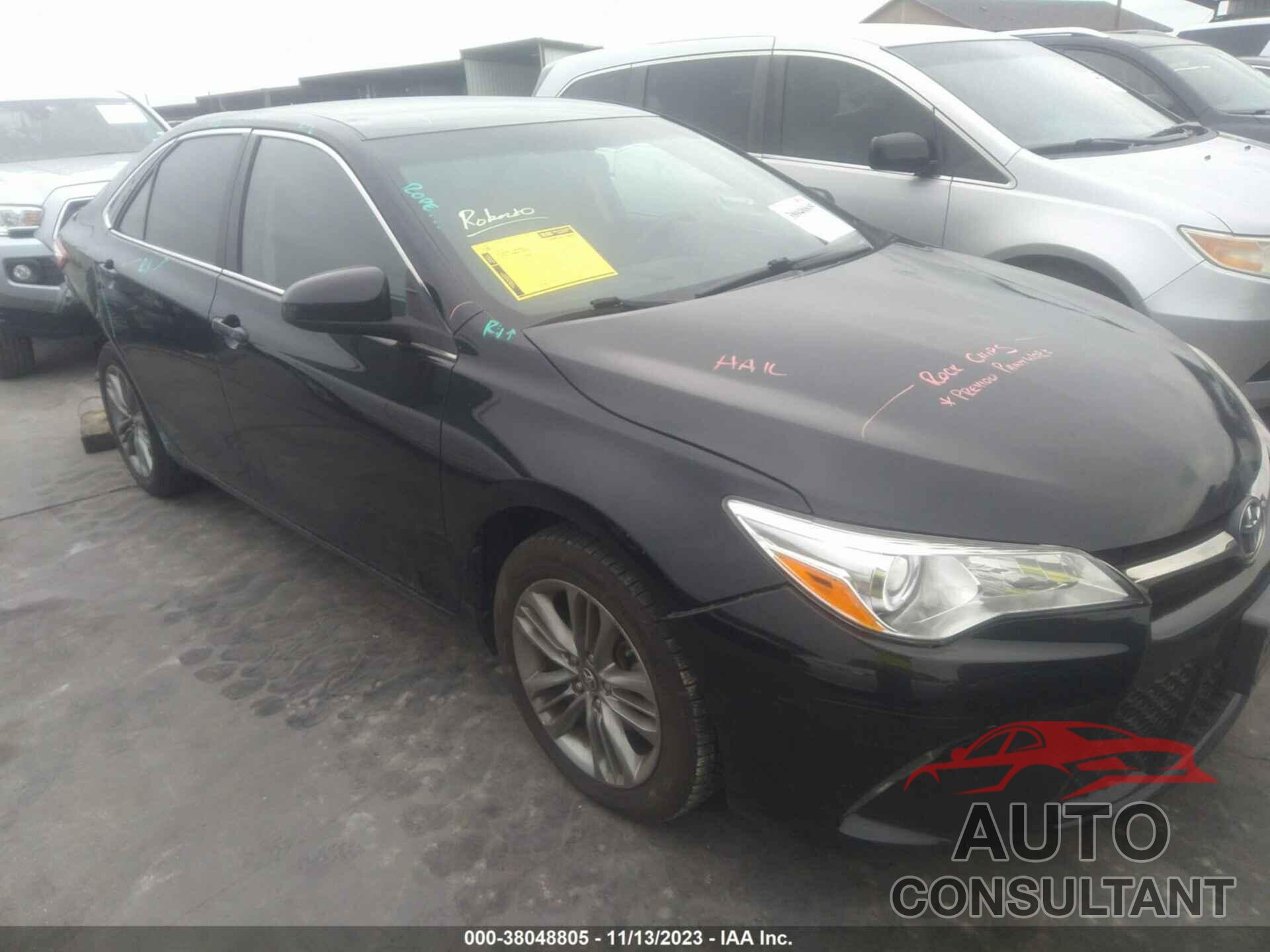 TOYOTA CAMRY 2016 - 4T1BF1FK4GU257389