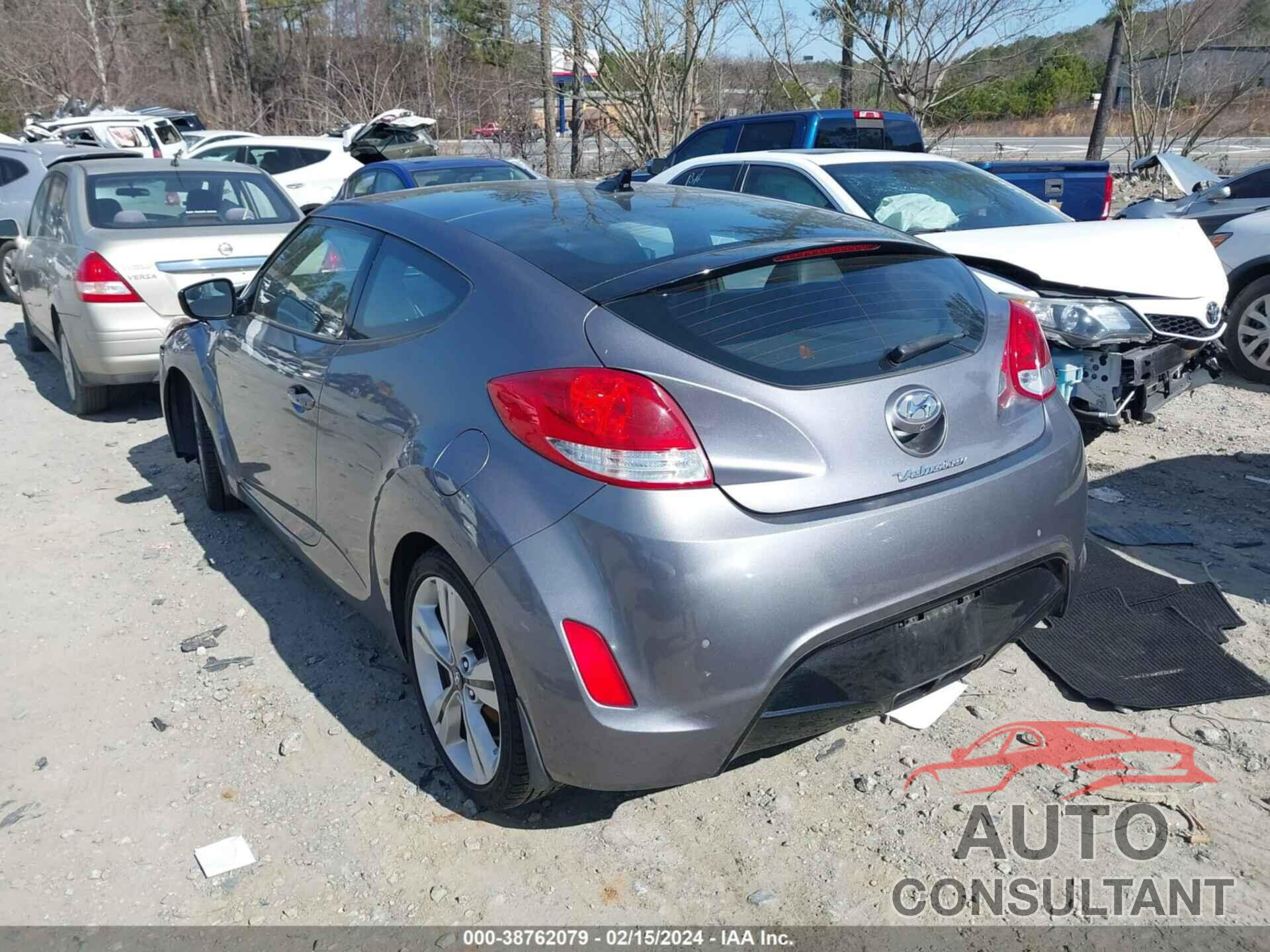 HYUNDAI VELOSTER 2016 - KMHTC6AD9GU263496