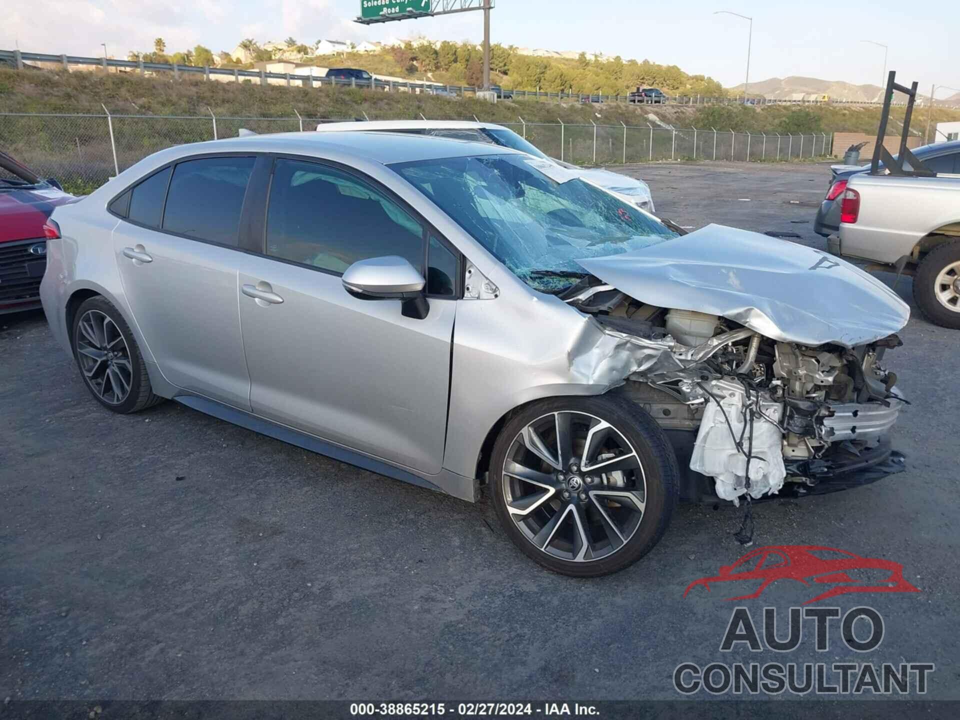 TOYOTA COROLLA 2020 - 5YFS4RCE6LP021051