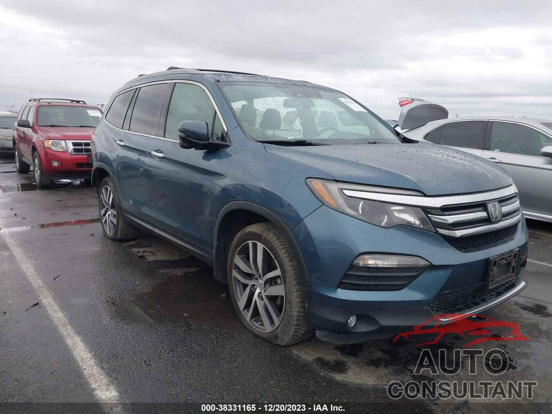 HONDA PILOT 2016 - 5FNYF6H92GB022424