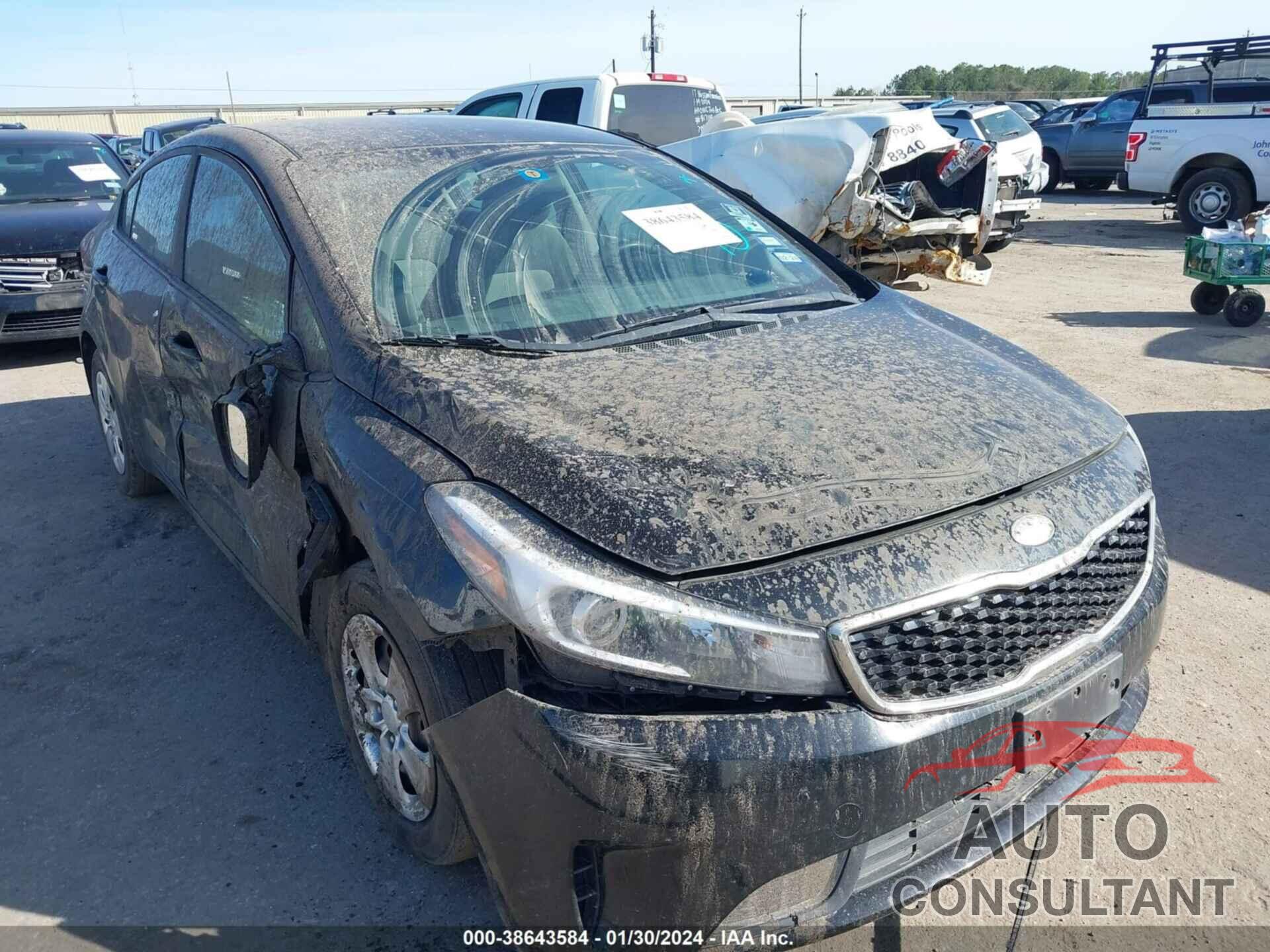 KIA FORTE 2018 - 3KPFK4A71JE219033