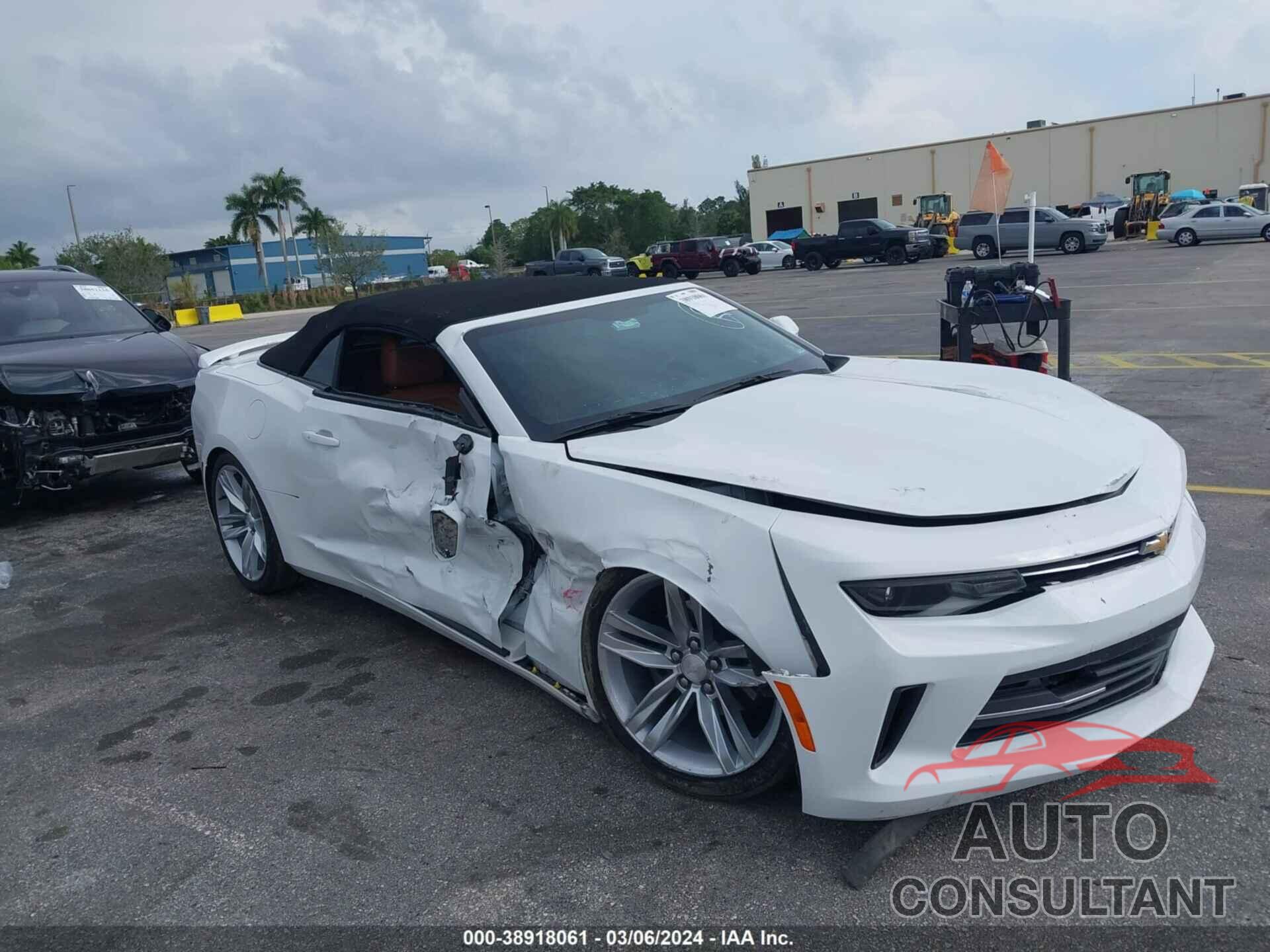 CHEVROLET CAMARO 2017 - 1G1FD3DS6H0142594