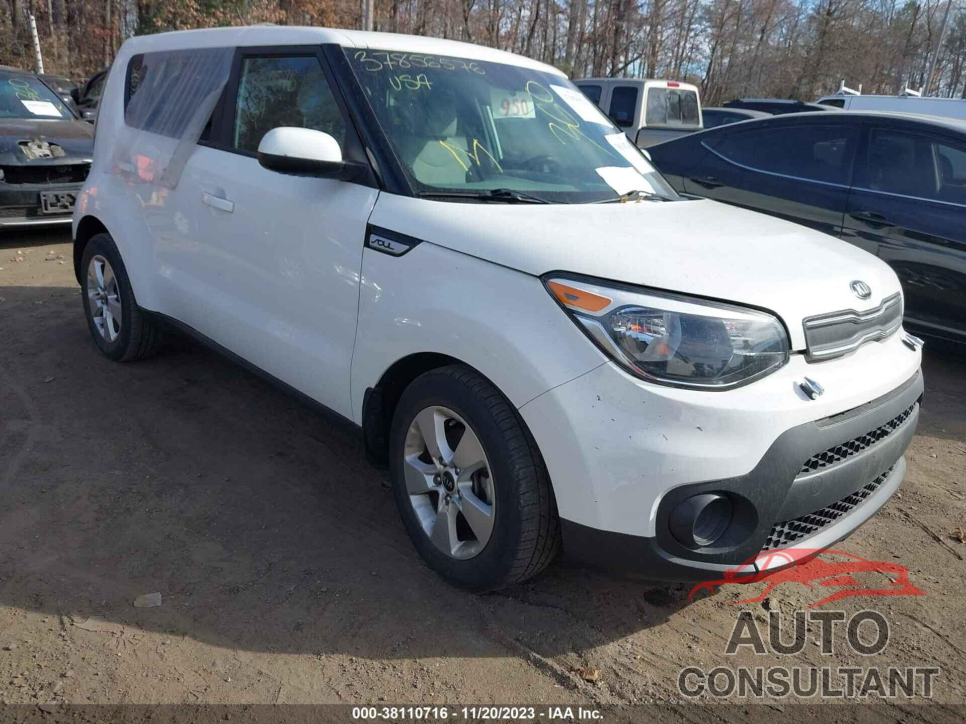 KIA SOUL 2019 - KNDJN2A25K7680912