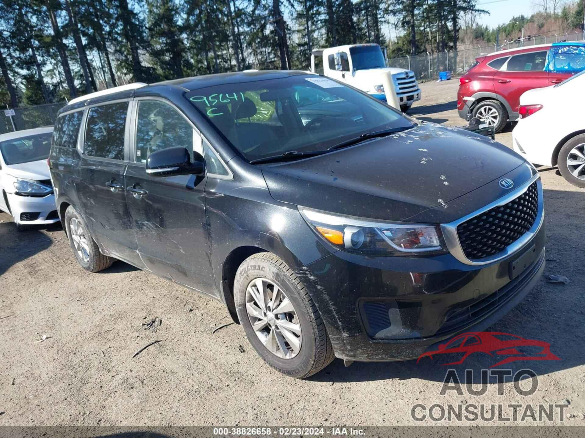 KIA SEDONA 2016 - KNDMB5C1XG6144739