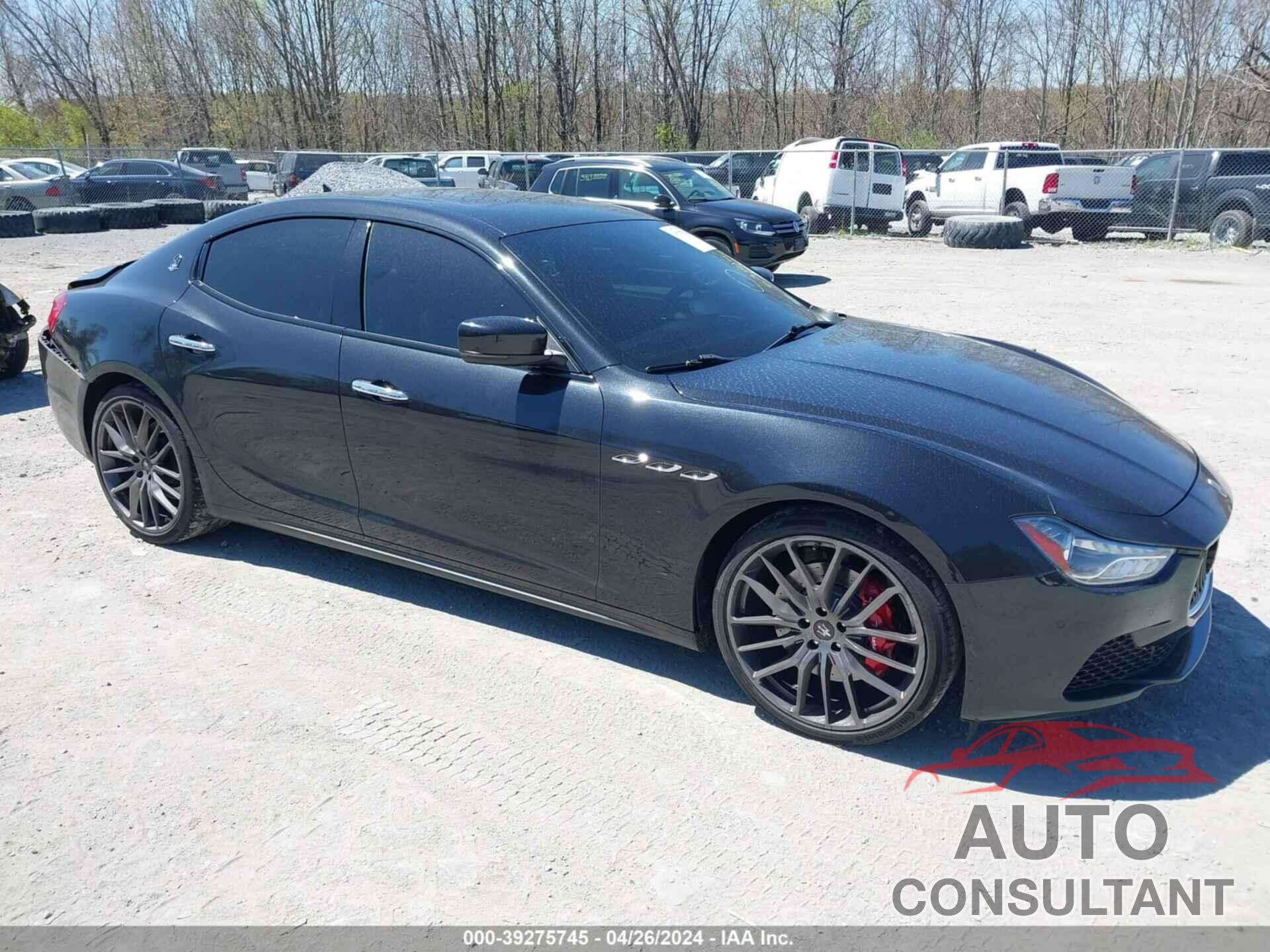 MASERATI GHIBLI 2016 - ZAM57RTAXG1176208